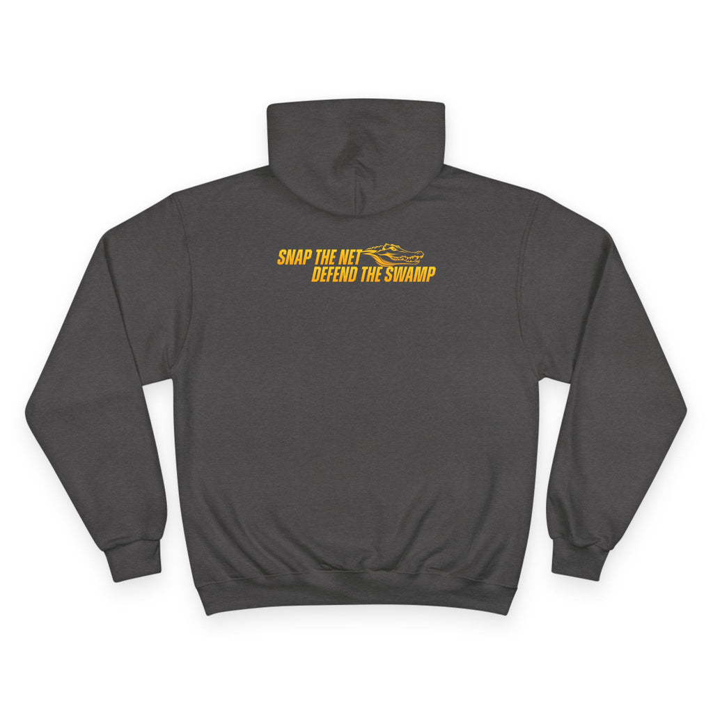 Basketball Hoodie — Snap the Net — 'Defend the Swamp' Basketball