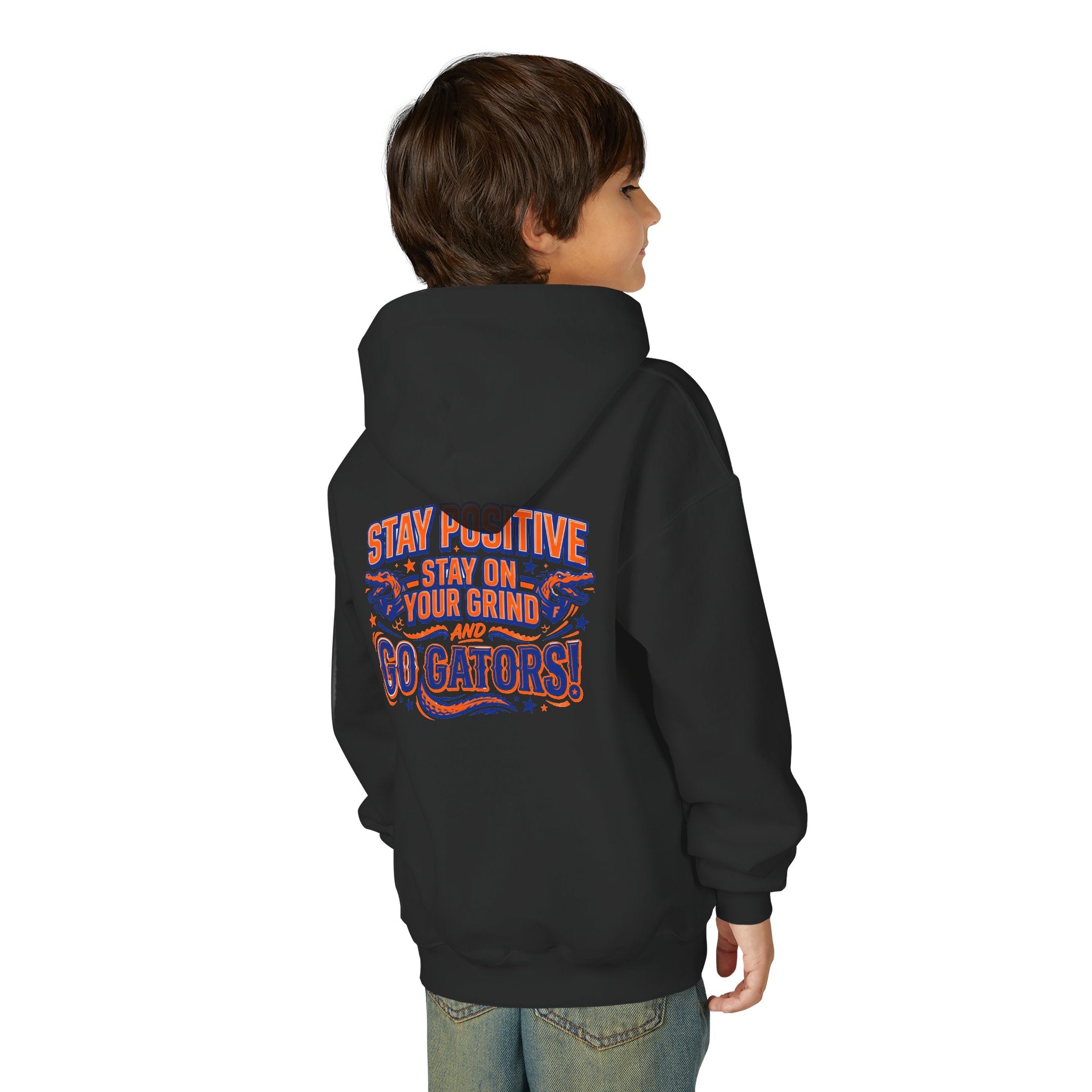 RollinwithCarlos Youth Heavy Blend Hooded Sweatshirt
