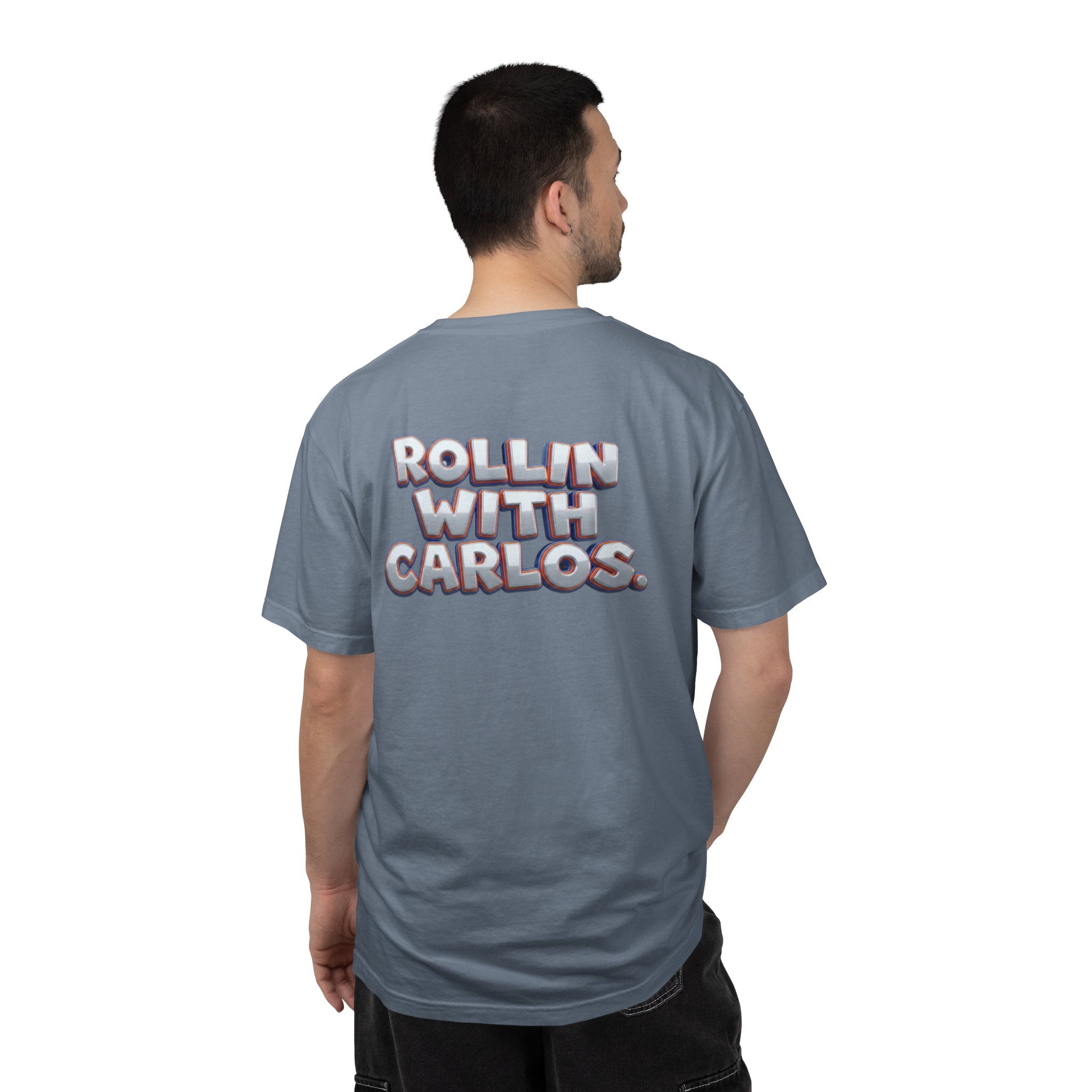 Phins Limited Edition  -Rollinwithcarlos — Retro Bubble Letter Back Print