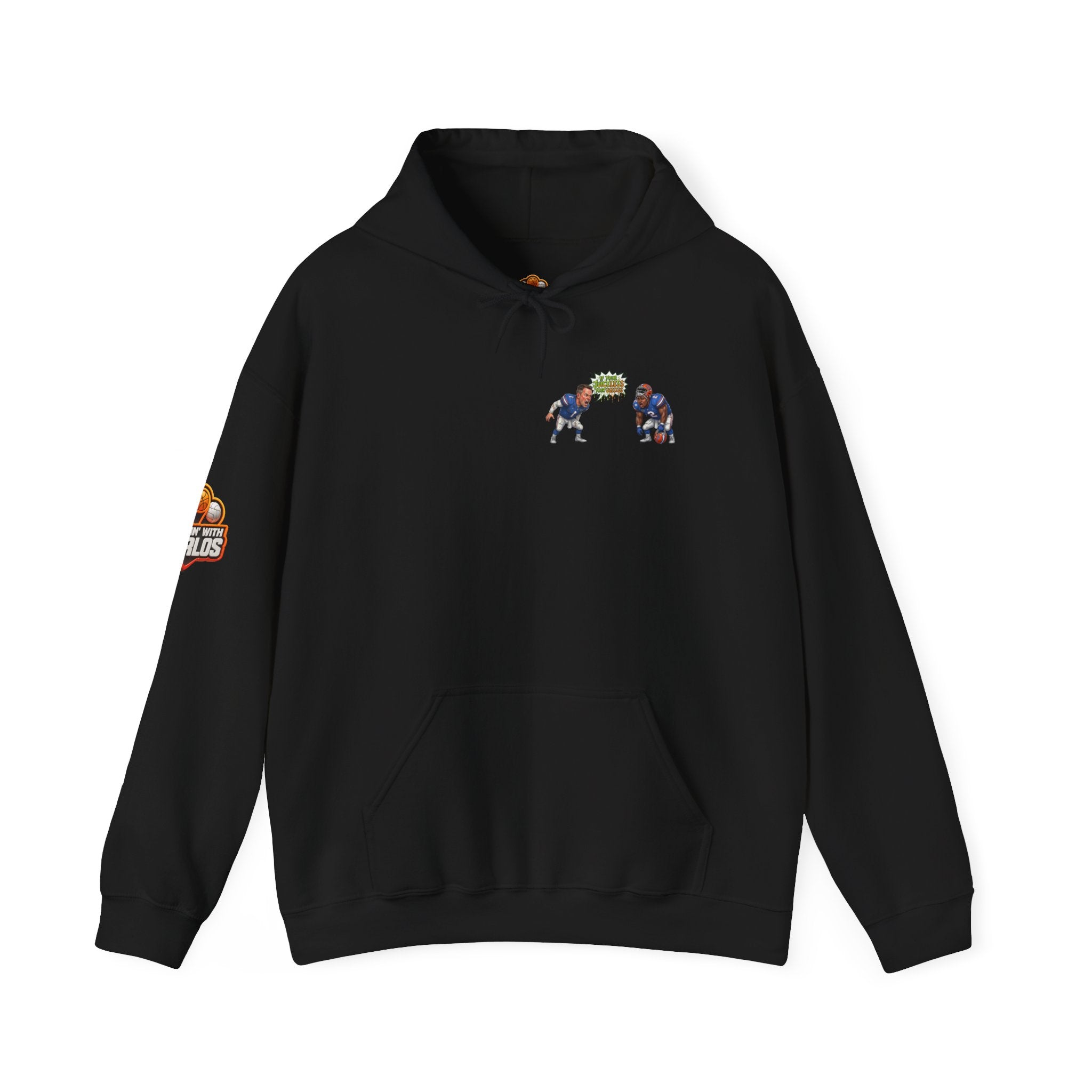 If Your Juiceless Your Useless Hoodie | Cartoon Characters, Retro Graphic