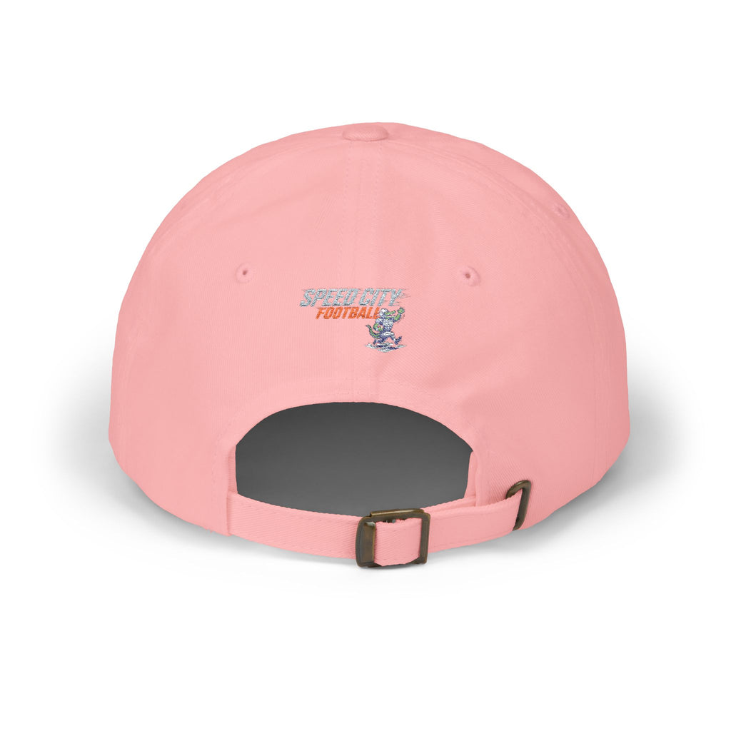 phins Speed City Football Classic Dad Cap — Embroidered Team Baseball Hat