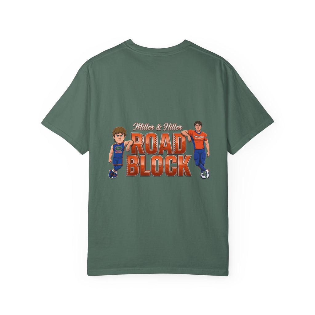 T-Shirt — "Road Block" Soccer Players Graphic Tee