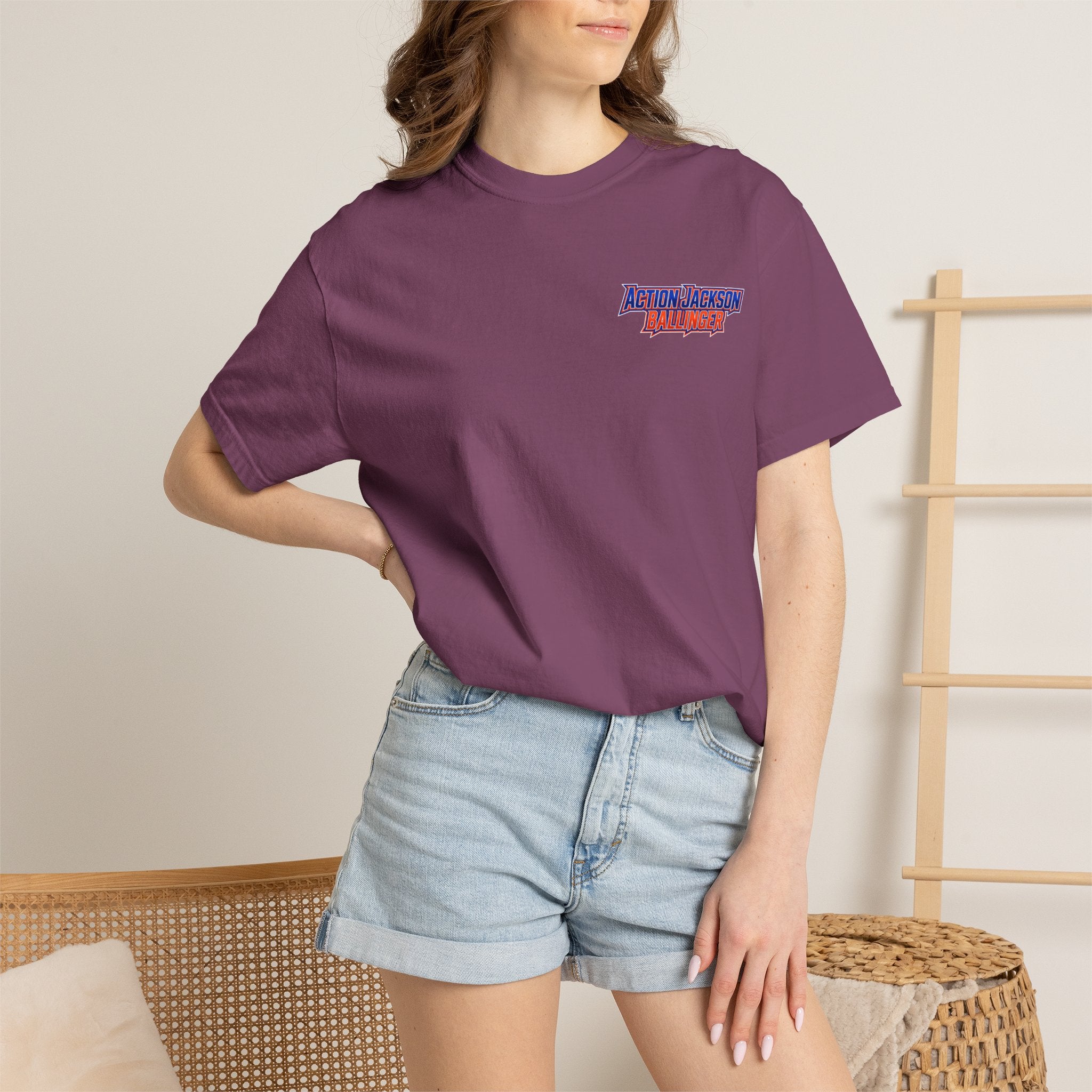 Action Jackson  T‑Shirt — Retro Team Graphic Tee