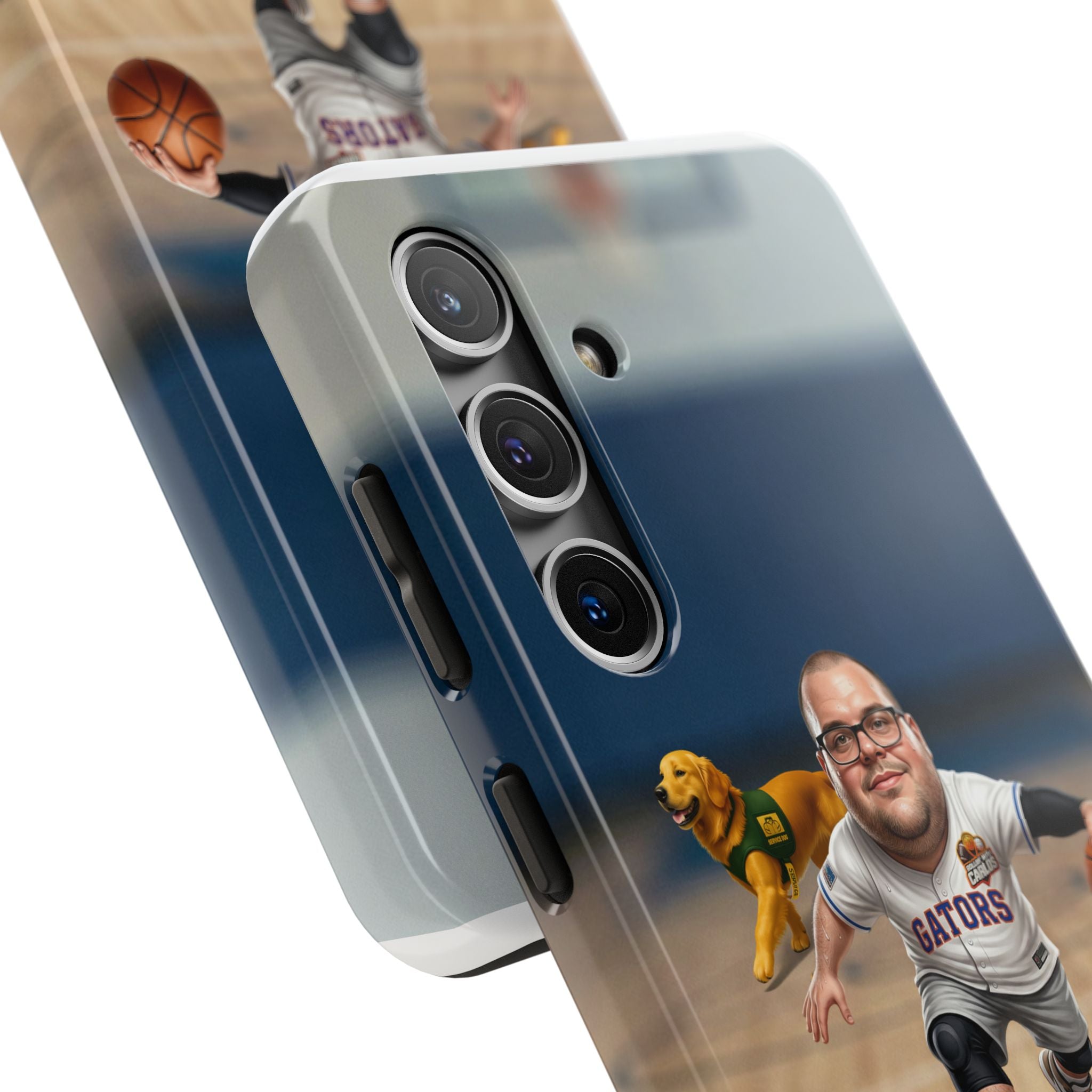 Caricature Basketball Player Phone Case | Custom Portrait Sports Design