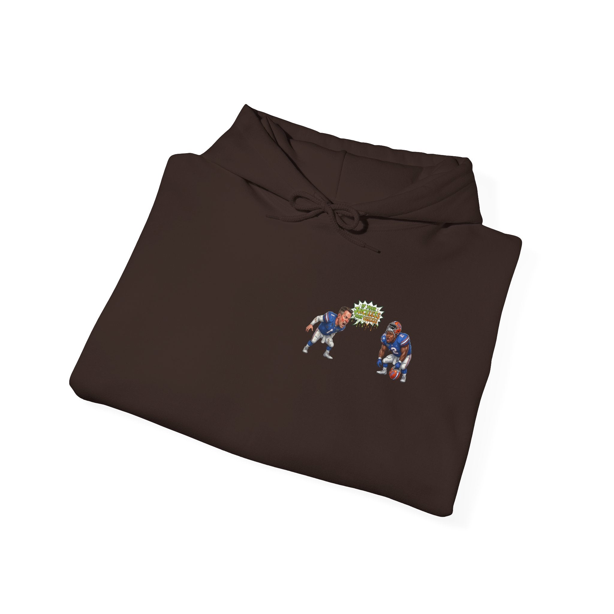 If Your Juiceless Your Useless Hoodie | Cartoon Characters, Retro Graphic