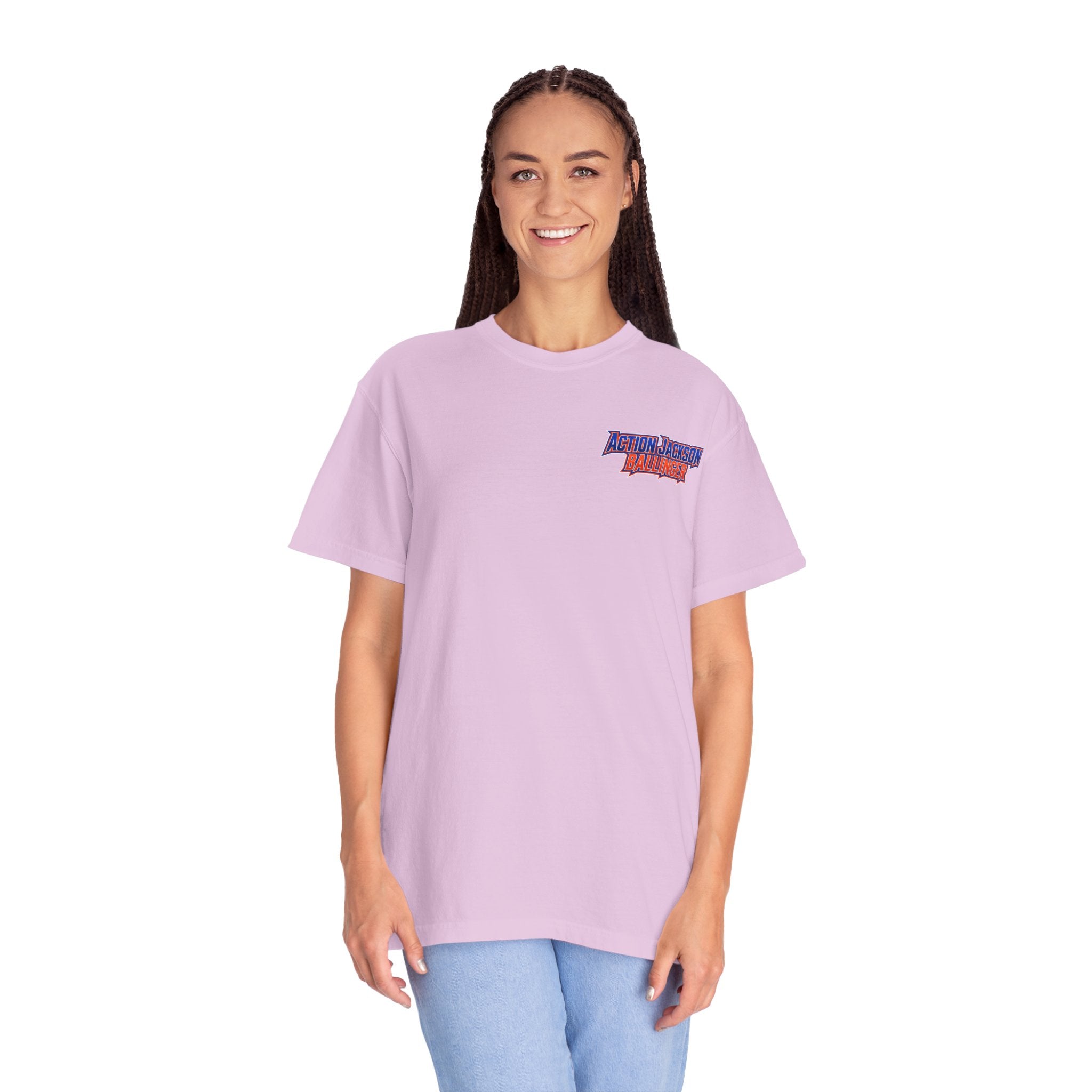 Action Jackson  T‑Shirt — Retro Team Graphic Tee