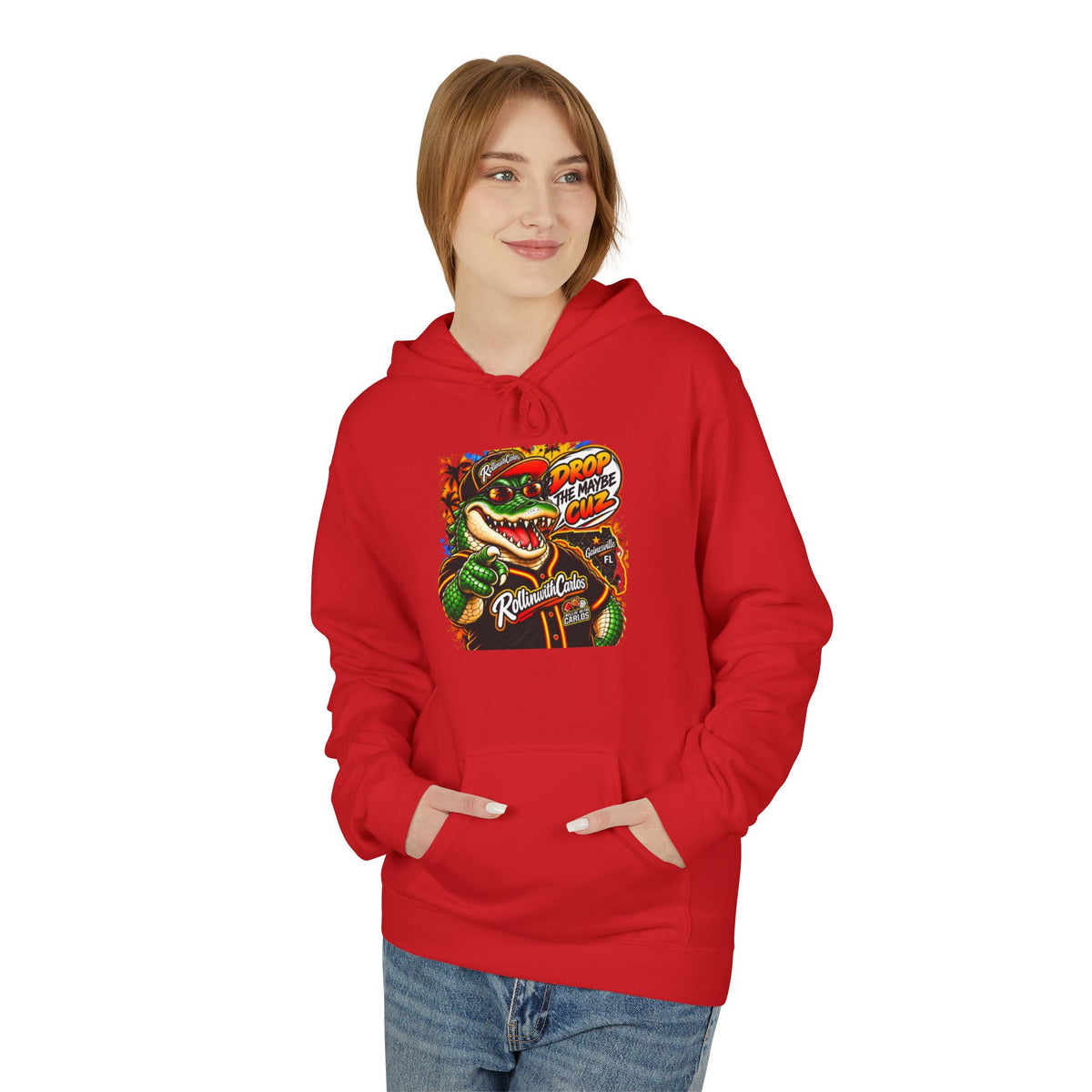 RWC Dorp the Maybe Cuz Gator Unisex Hoodie