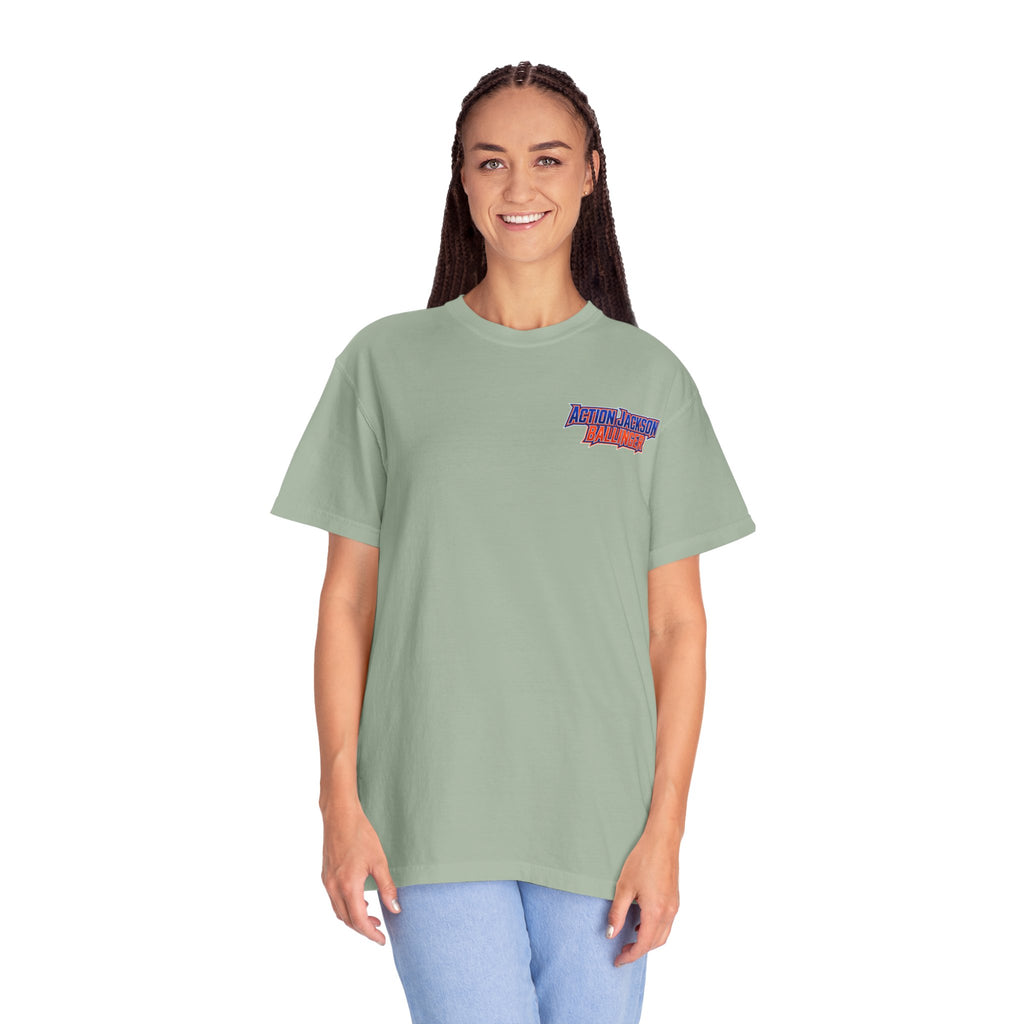 Action Jackson  T‑Shirt — Retro Team Graphic Tee
