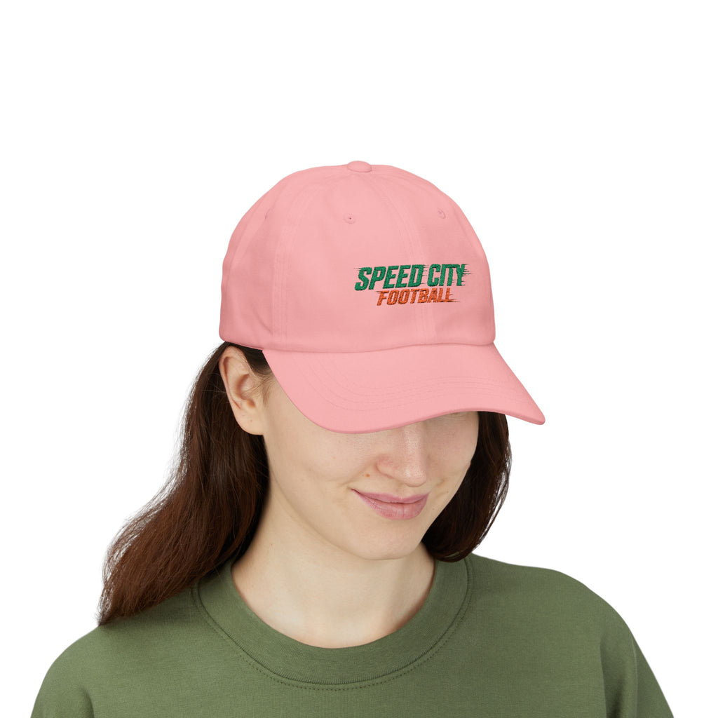 phins Speed City Football Classic Dad Cap — Embroidered Team Baseball Hat
