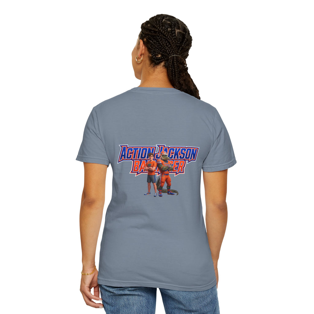 Action Jackson  T‑Shirt — Retro Team Graphic Tee