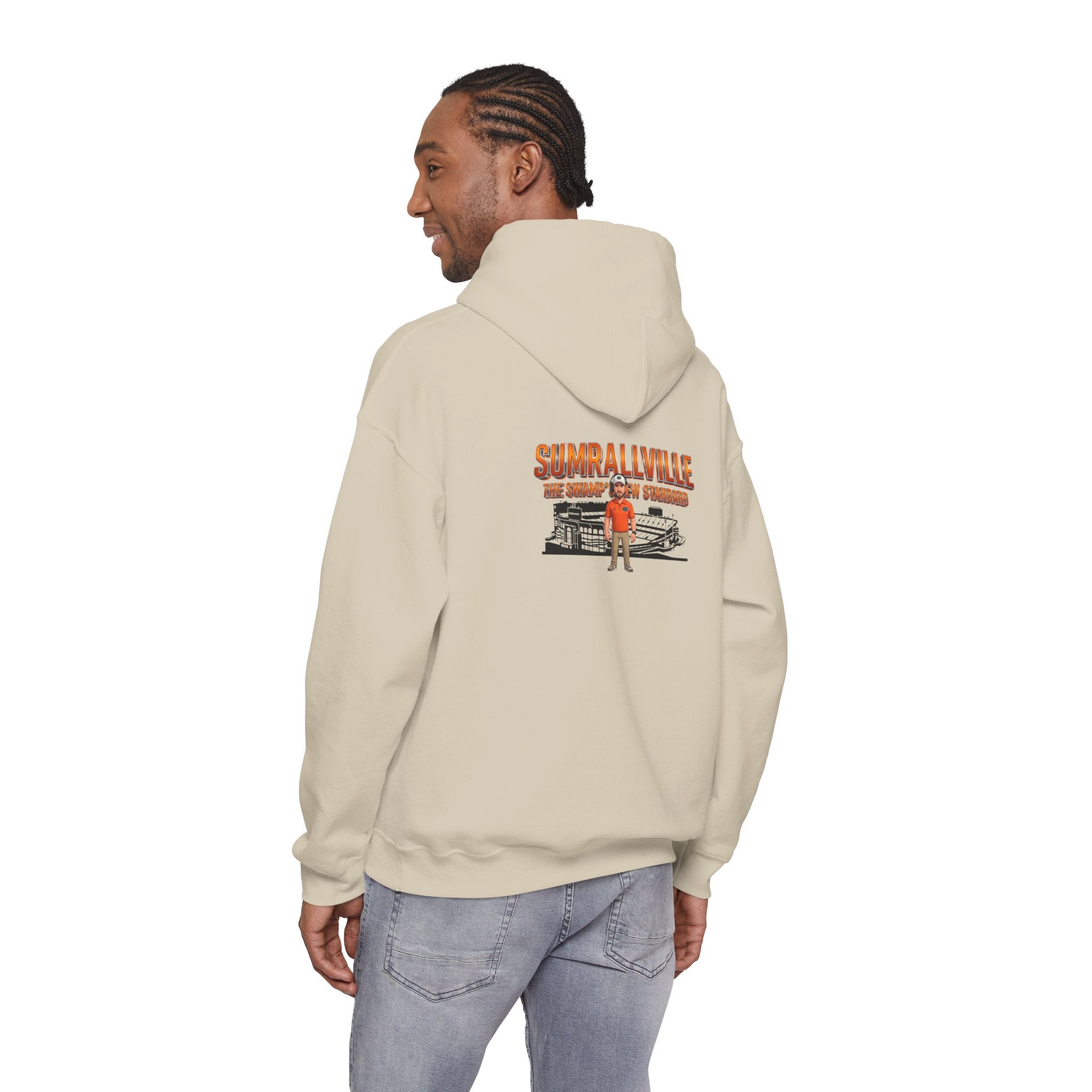 Sumrallville Retro Hoodie — 'Sumrallville Graphic Pullover