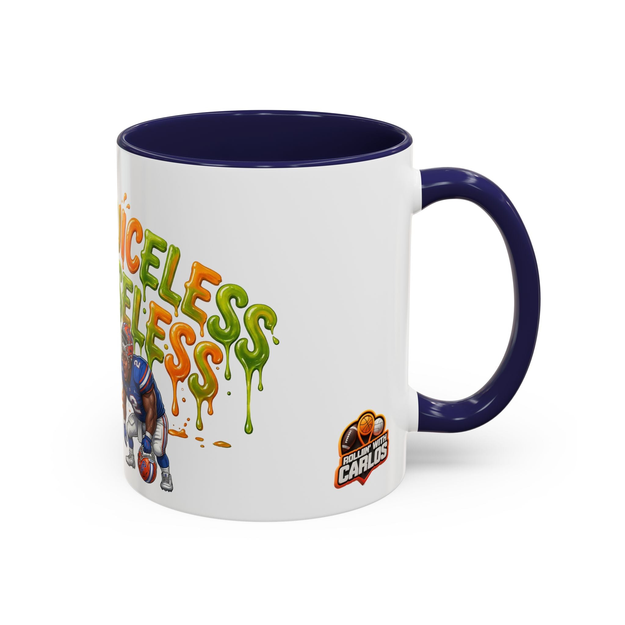 Your Juiceless, Your Useless Football Players Mug | Accent Coffee Mug