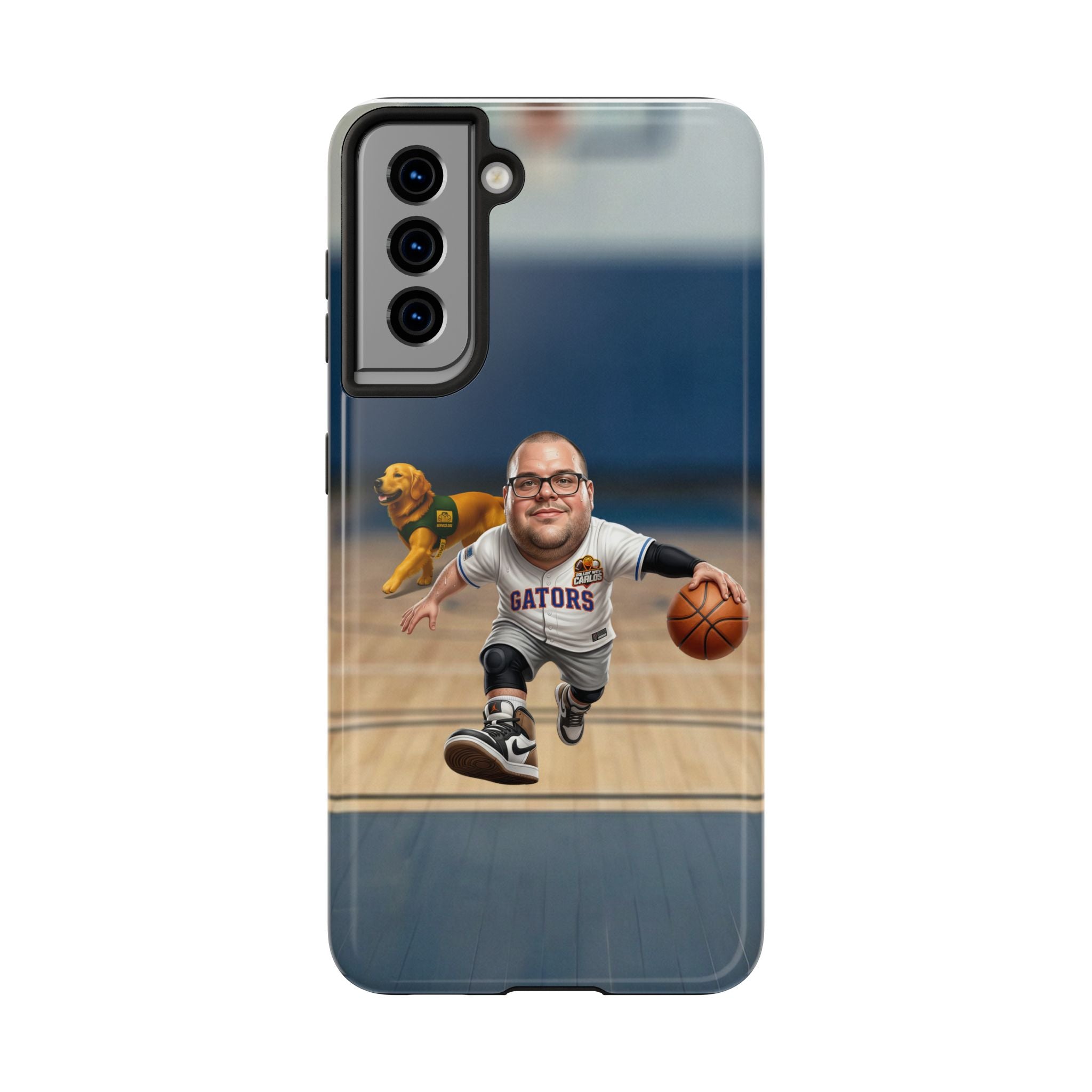 Caricature Basketball Player Phone Case | Custom Portrait Sports Design