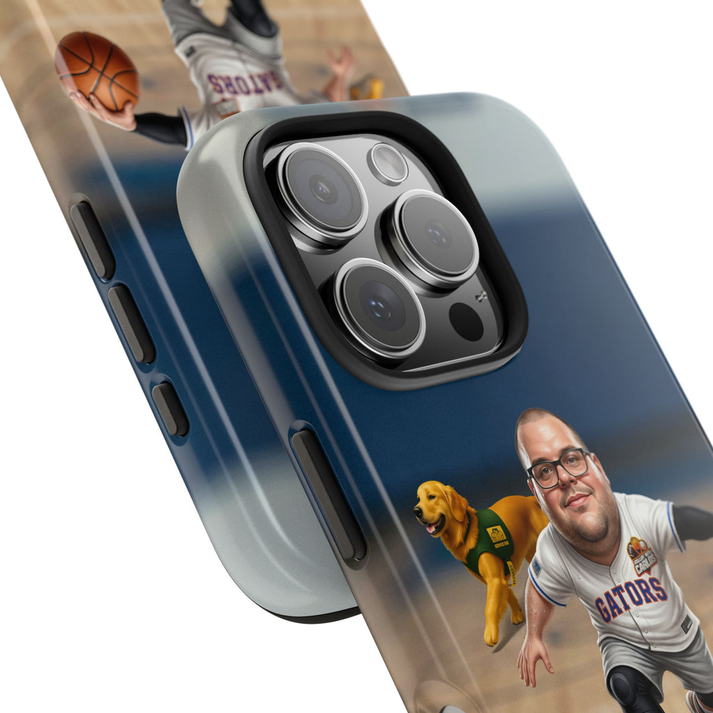 Caricature Basketball Player Phone Case | Custom Portrait Sports Design