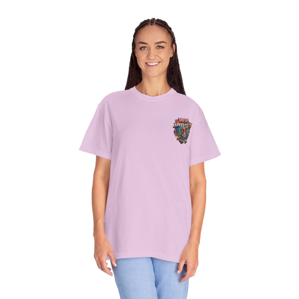 T-Shirt — 'WR Speed Kills' Racing Football Graphic Tee