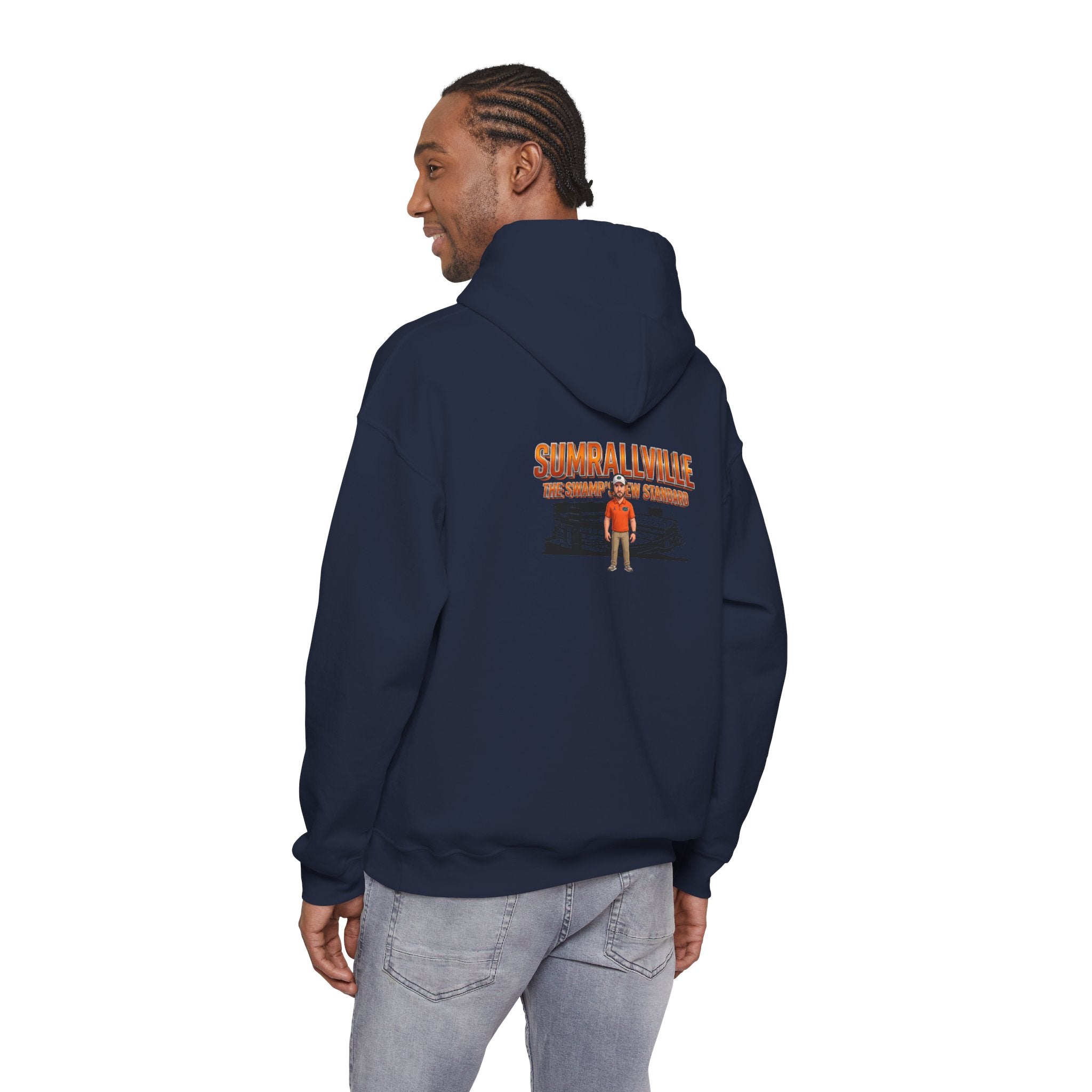 Sumrallville Retro Hoodie — 'Sumrallville Graphic Pullover