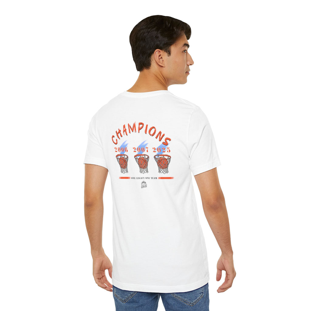 Champions Basketball Tee — Retro 2006 • 2007 • 2025 Hoop Design