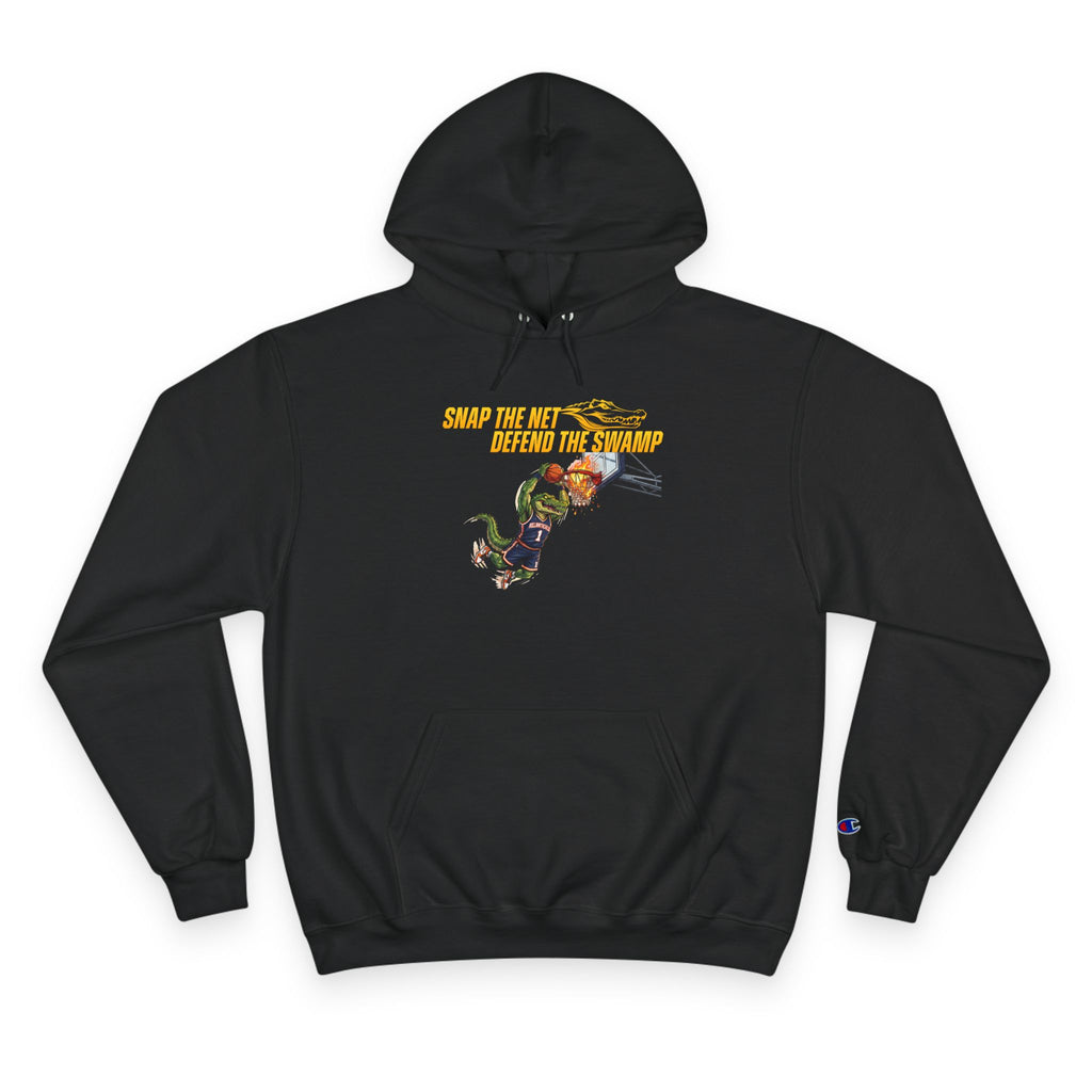 Basketball Hoodie — Snap the Net — 'Defend the Swamp' Basketball