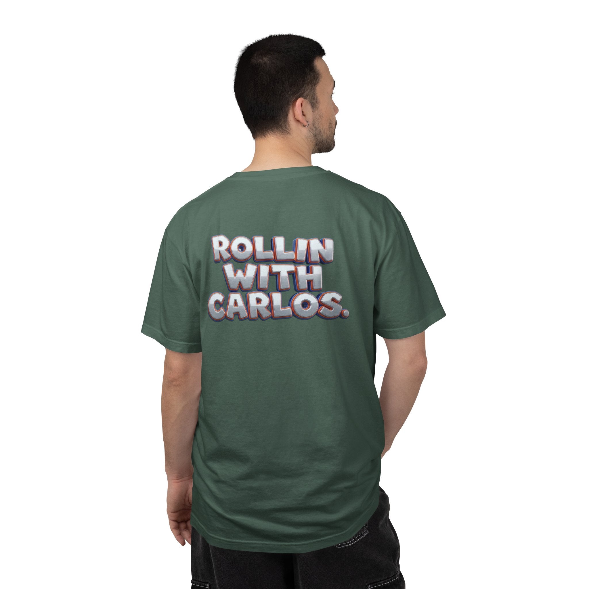 Phins Limited Edition  -Rollinwithcarlos — Retro Bubble Letter Back Print