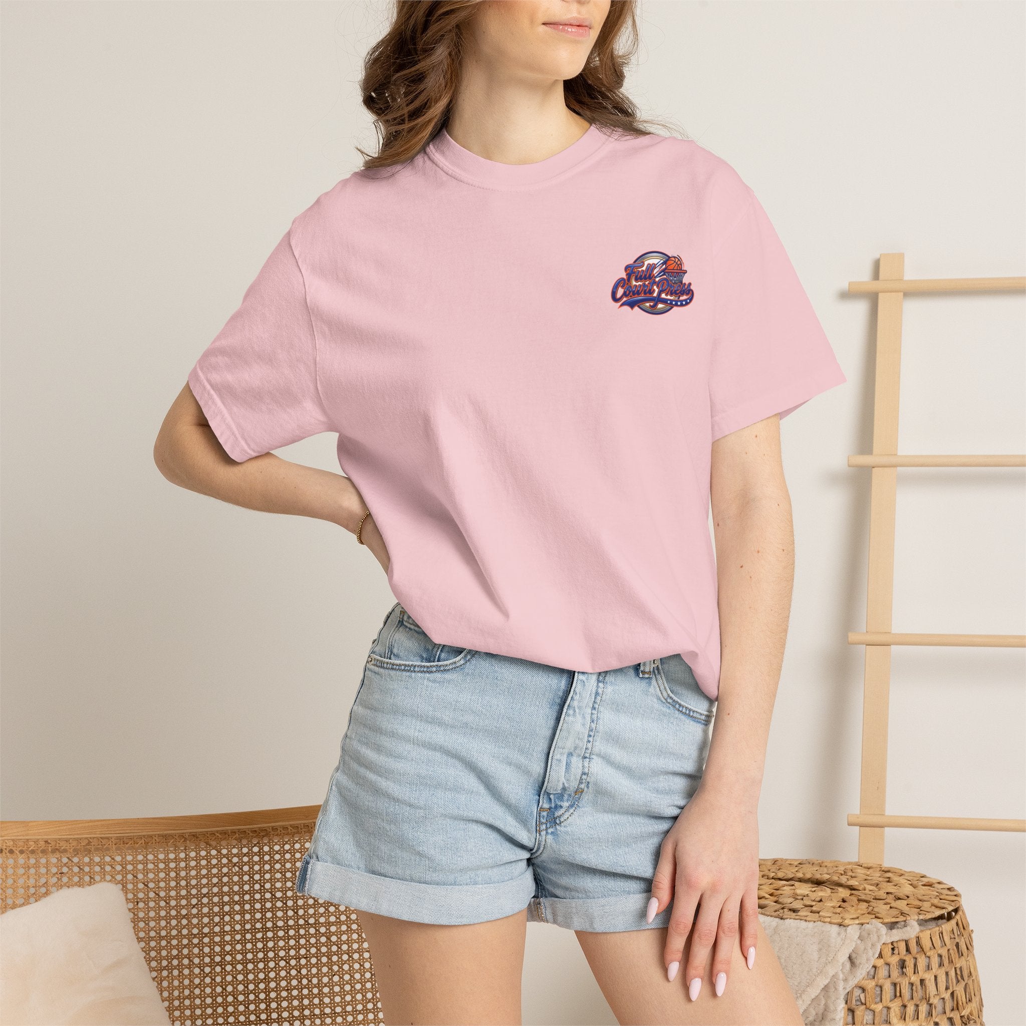 "Full Court Press" Basketball Tee