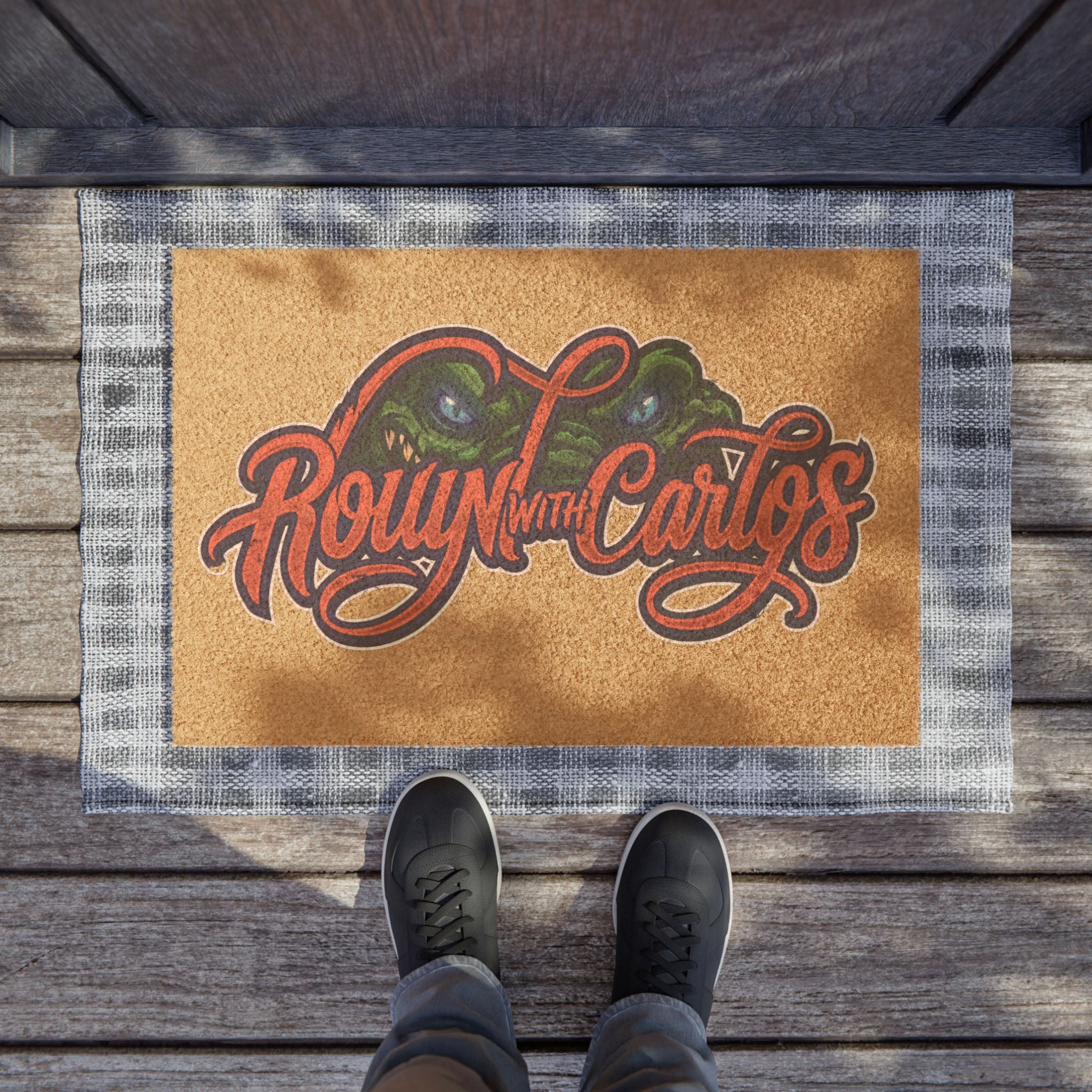 RollinwithCarlos Gator Doormat