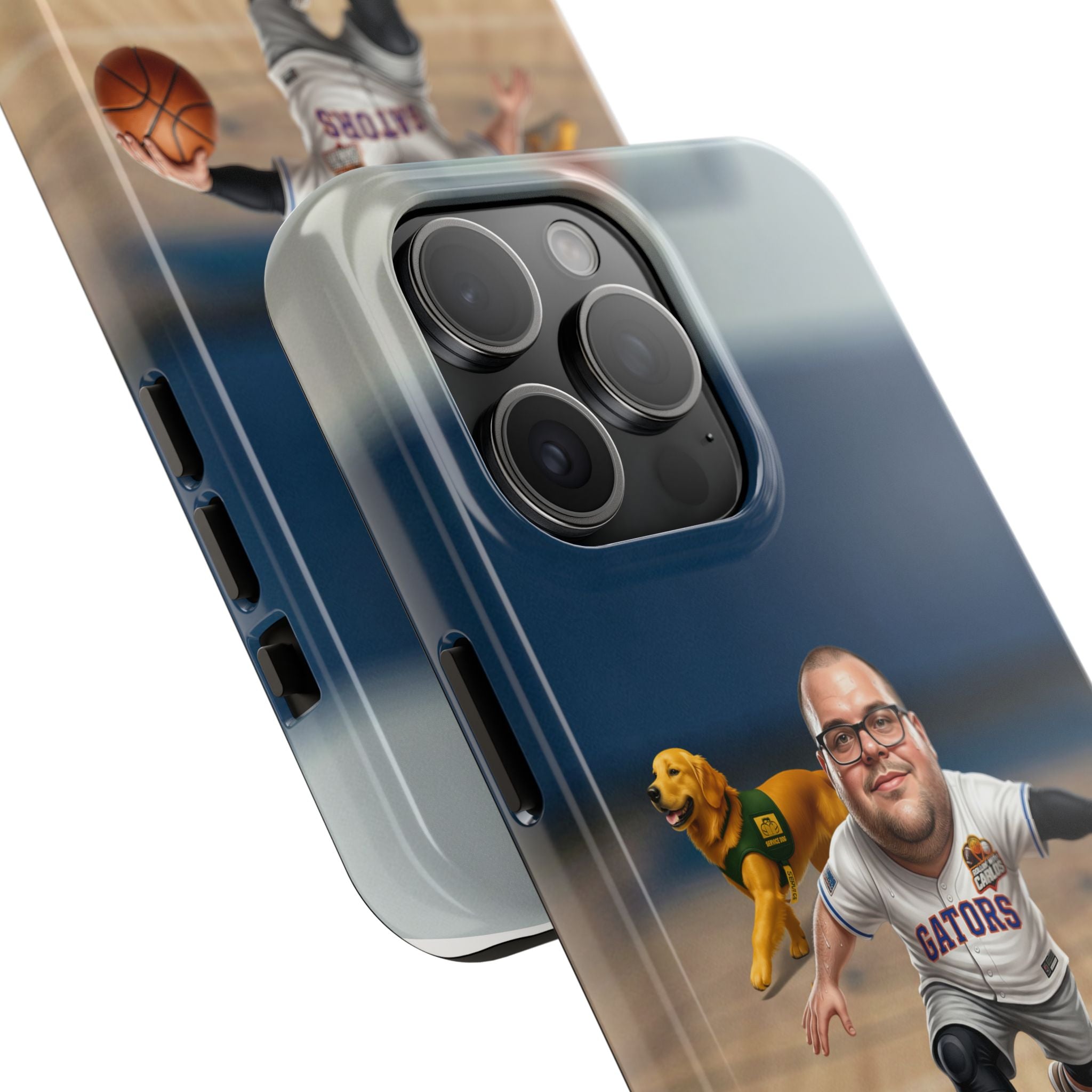 Caricature Basketball Player Phone Case | Custom Portrait Sports Design