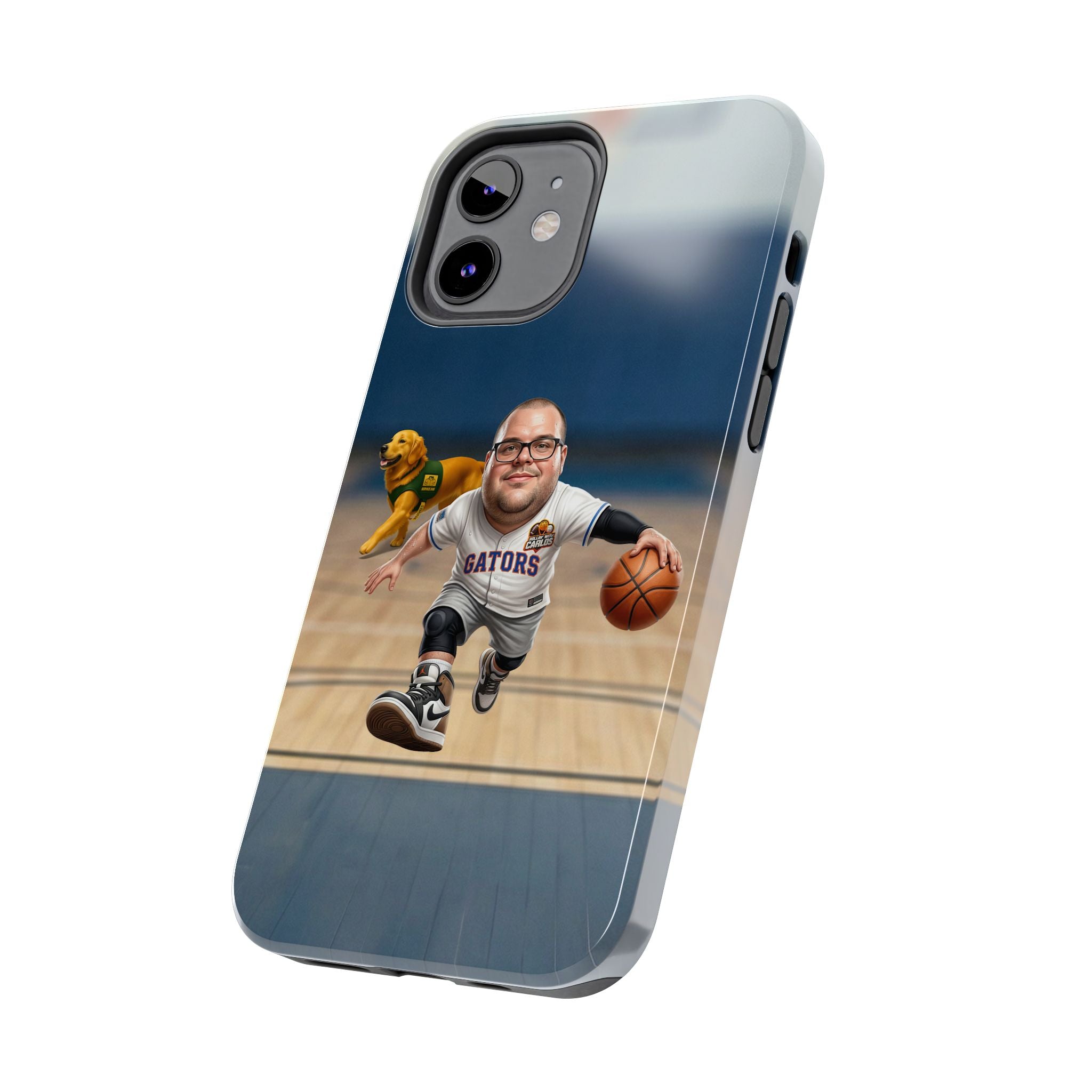 Caricature Basketball Player Phone Case | Custom Portrait Sports Design