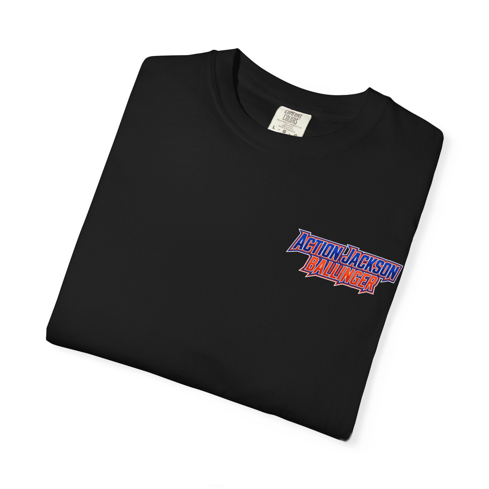 Action Jackson  T‑Shirt — Retro Team Graphic Tee