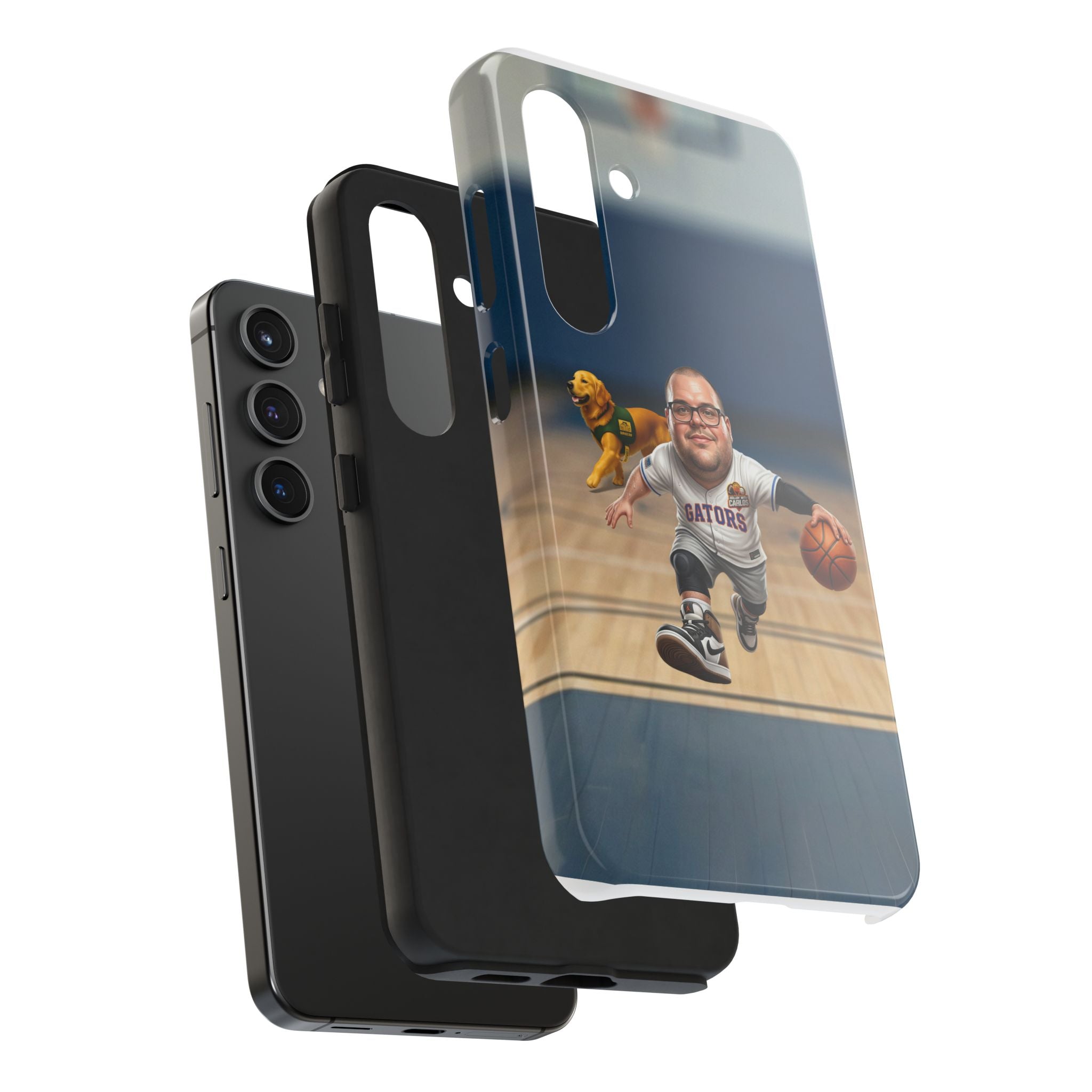 Caricature Basketball Player Phone Case | Custom Portrait Sports Design