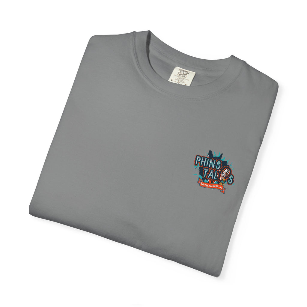 Phins Limited Edition  -Rollinwithcarlos — Retro Bubble Letter Back Print