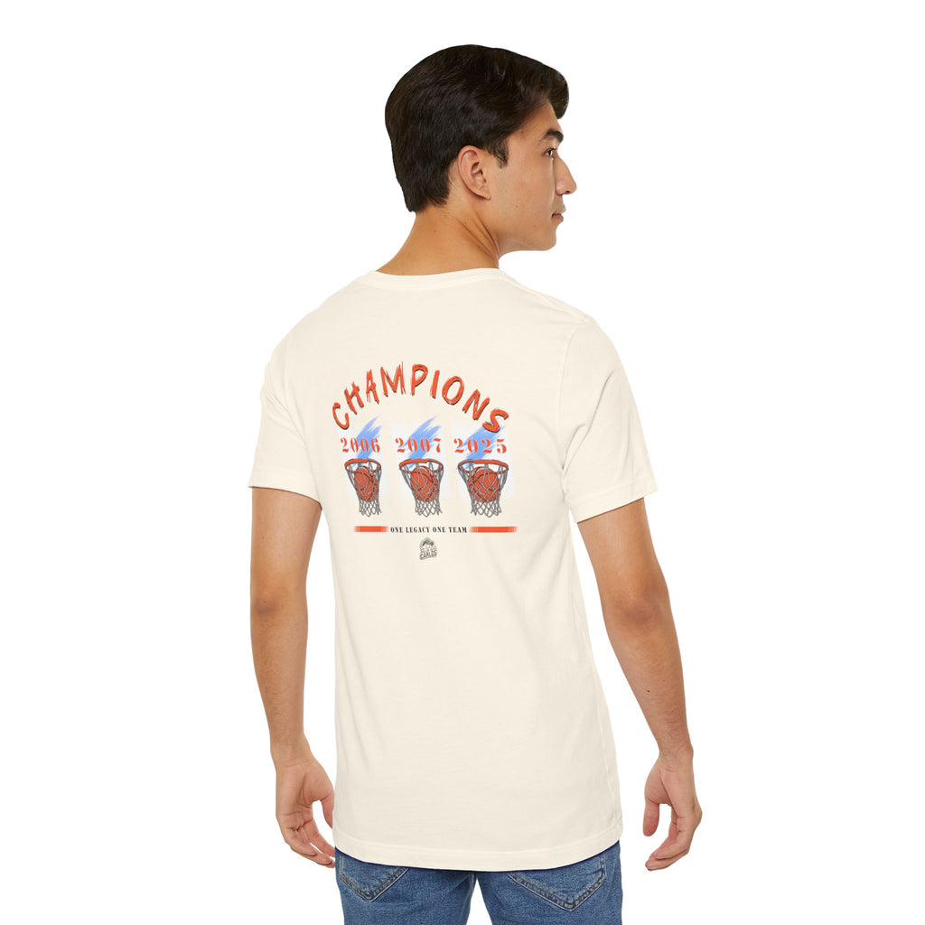 Champions Basketball Tee — Retro 2006 • 2007 • 2025 Hoop Design