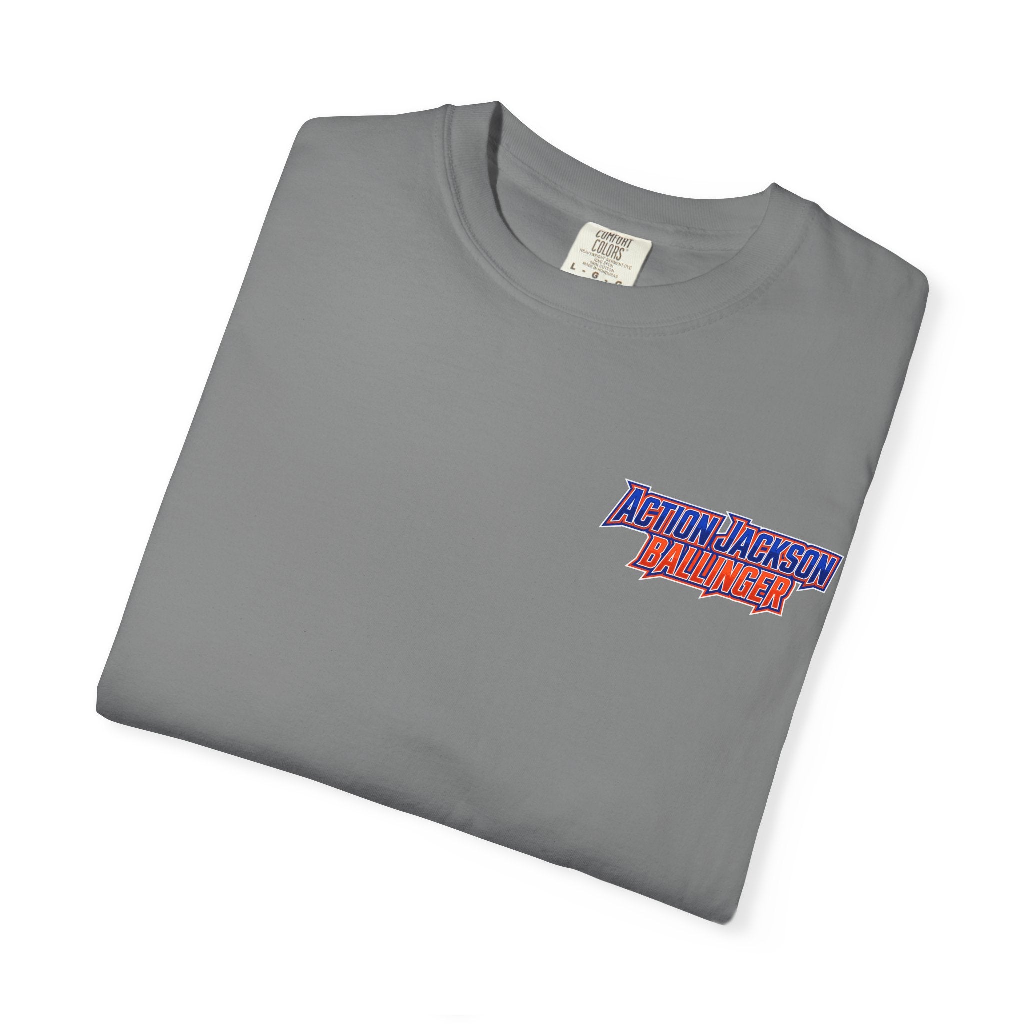 Action Jackson  T‑Shirt — Retro Team Graphic Tee