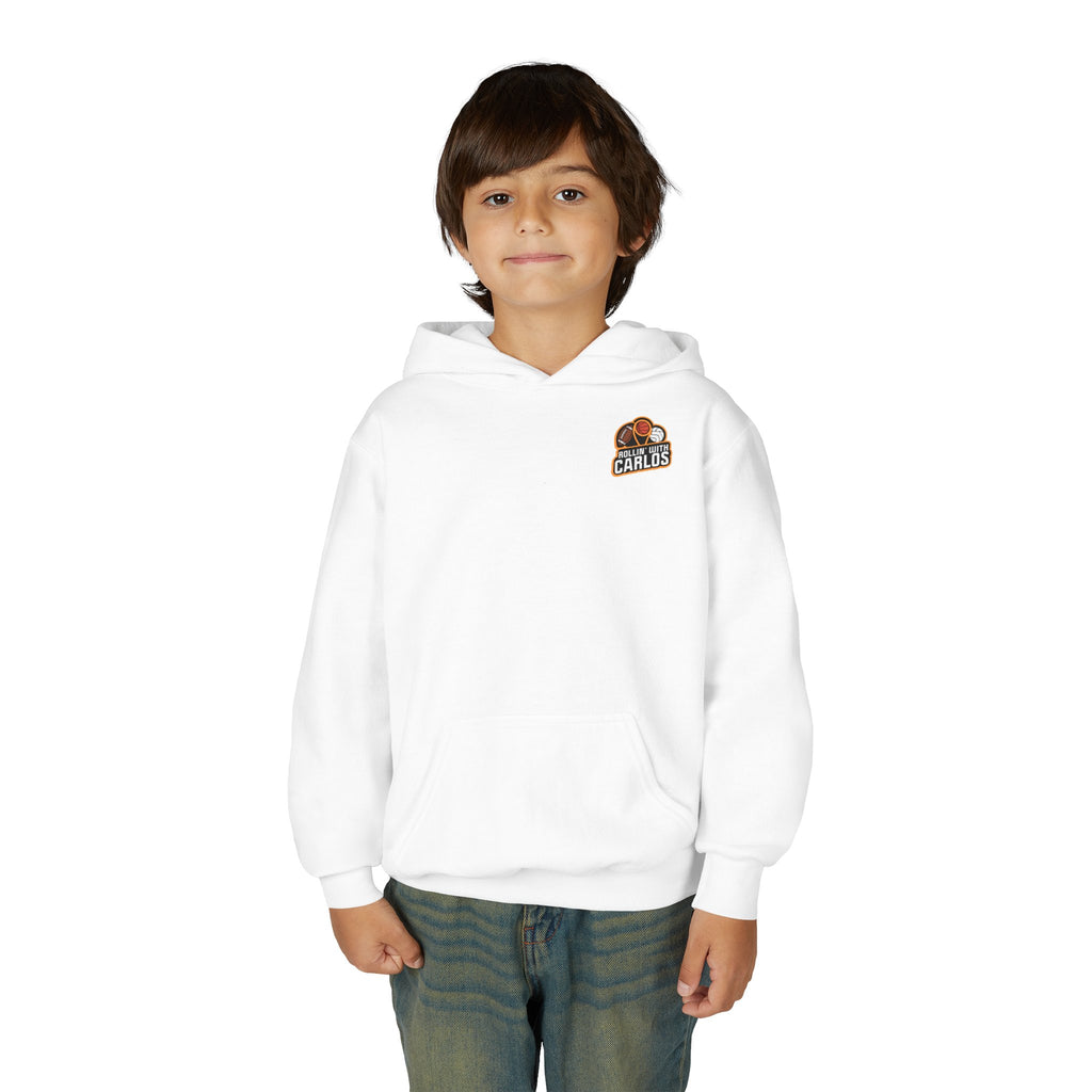 RollinwithCarlos Youth Heavy Blend Hooded Sweatshirt