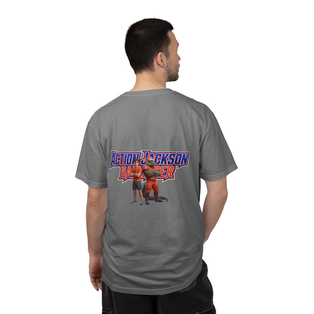 Action Jackson  T‑Shirt — Retro Team Graphic Tee