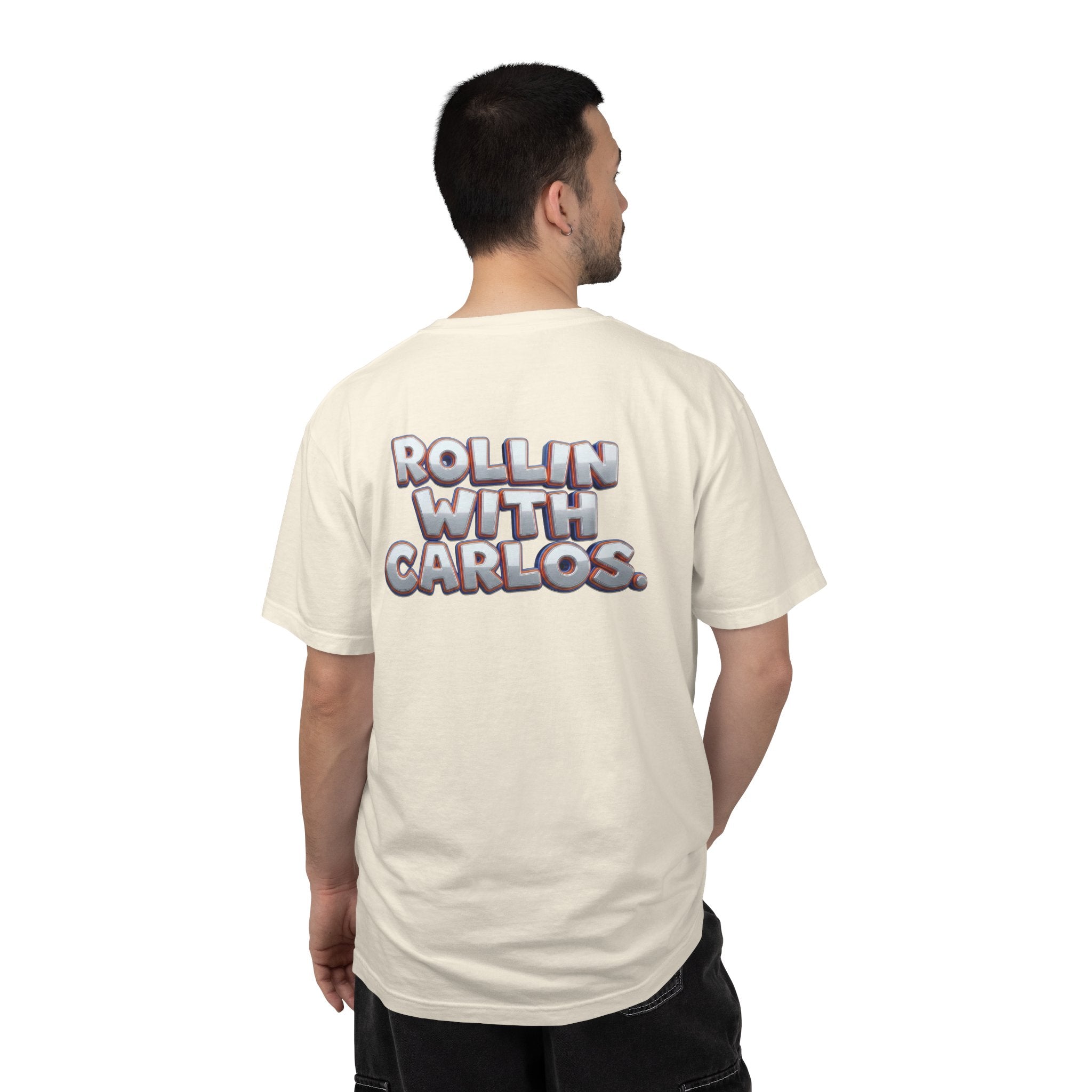 Phins Limited Edition  -Rollinwithcarlos — Retro Bubble Letter Back Print