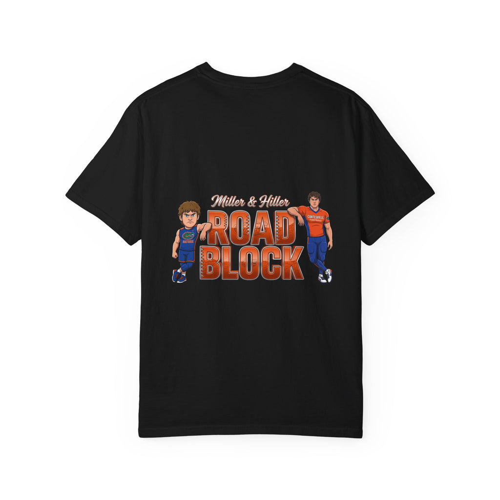 T-Shirt — "Road Block" Soccer Players Graphic Tee
