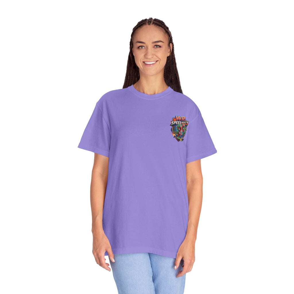T-Shirt — 'WR Speed Kills' Racing Football Graphic Tee