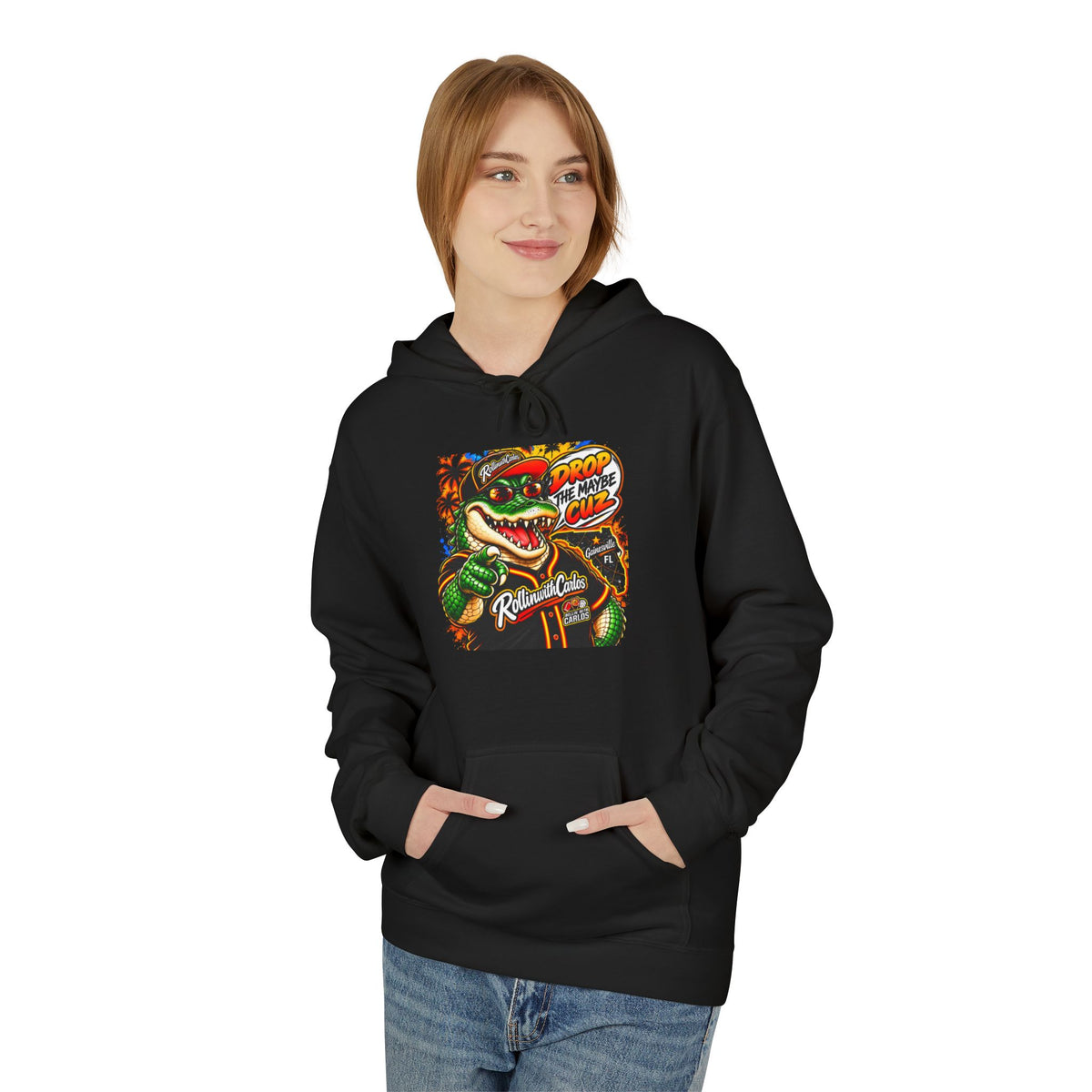 RWC Dorp the Maybe Cuz Gator Unisex Hoodie