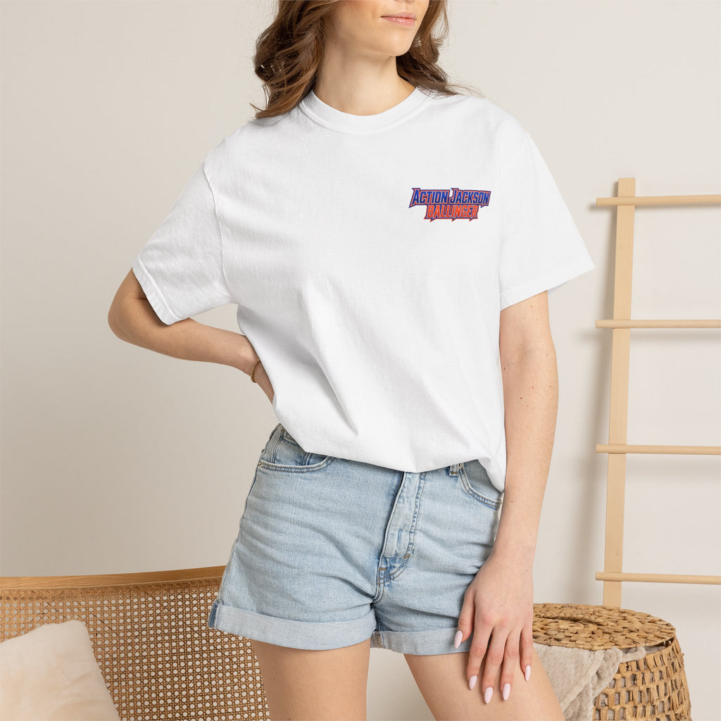 Action Jackson  T‑Shirt — Retro Team Graphic Tee