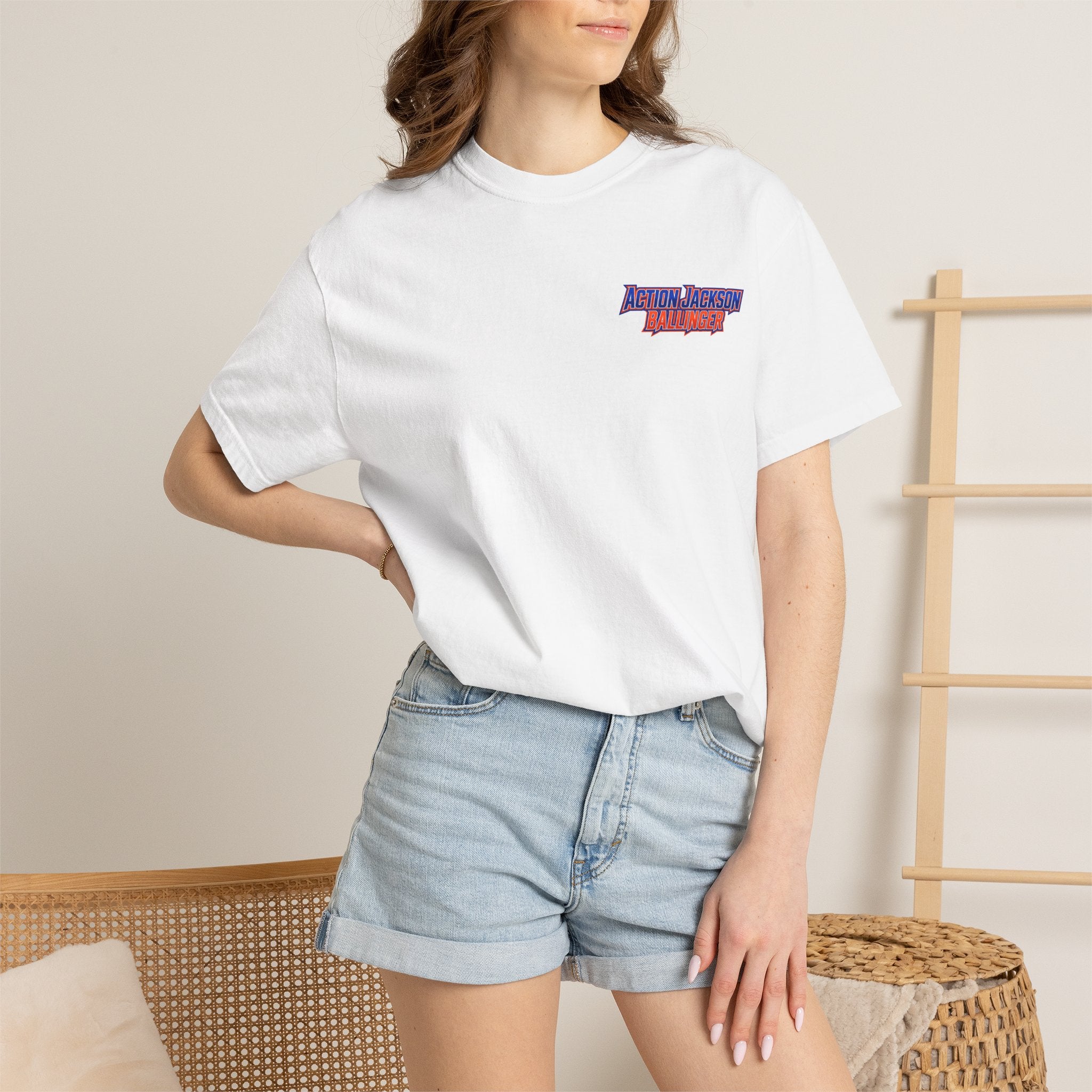 Action Jackson  T‑Shirt — Retro Team Graphic Tee