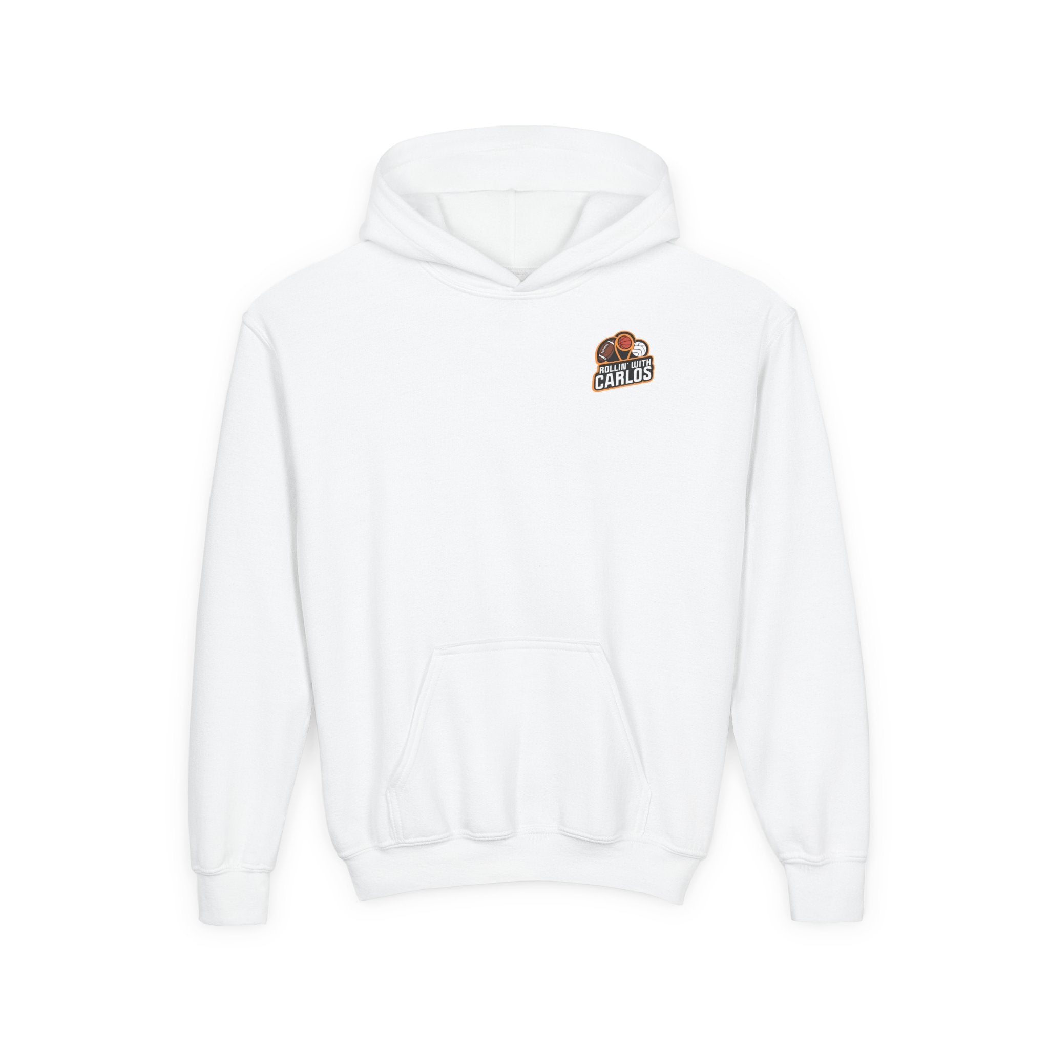 RollinwithCarlos Youth Heavy Blend Hooded Sweatshirt