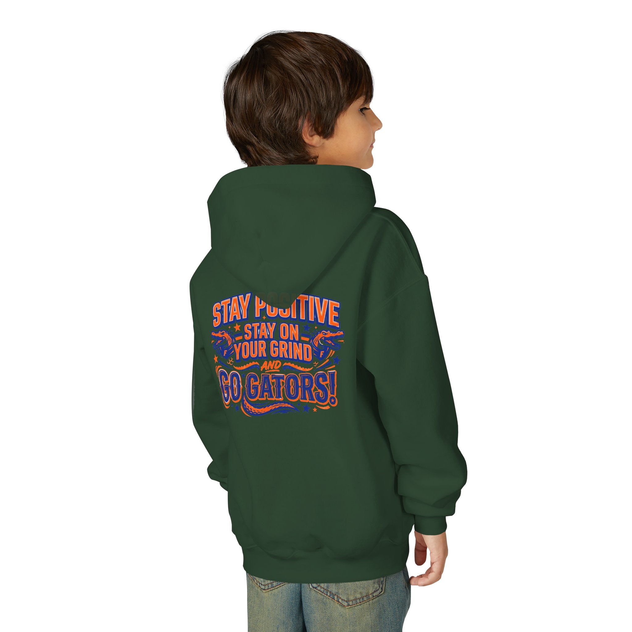 RollinwithCarlos Youth Heavy Blend Hooded Sweatshirt