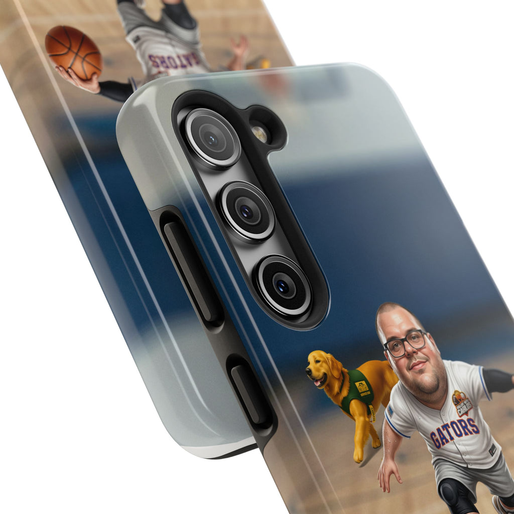 Caricature Basketball Player Phone Case | Custom Portrait Sports Design