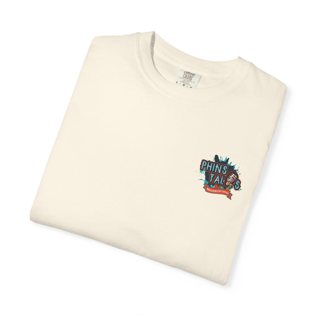 Phins Limited Edition  -Rollinwithcarlos — Retro Bubble Letter Back Print