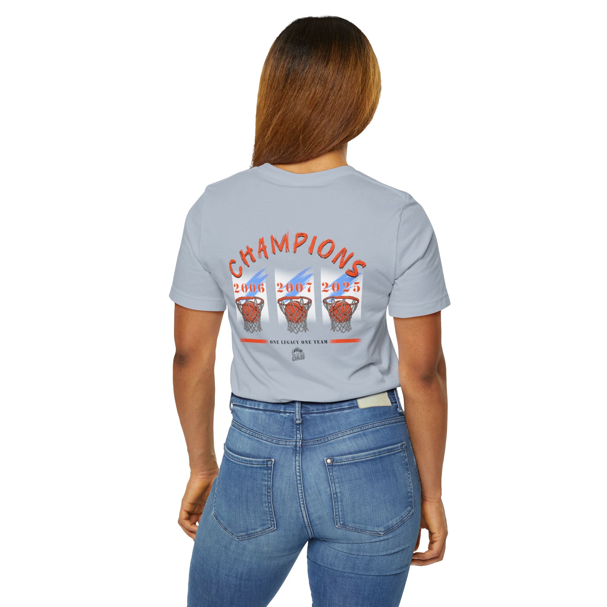 Champions Basketball Tee — Retro 2006 • 2007 • 2025 Hoop Design