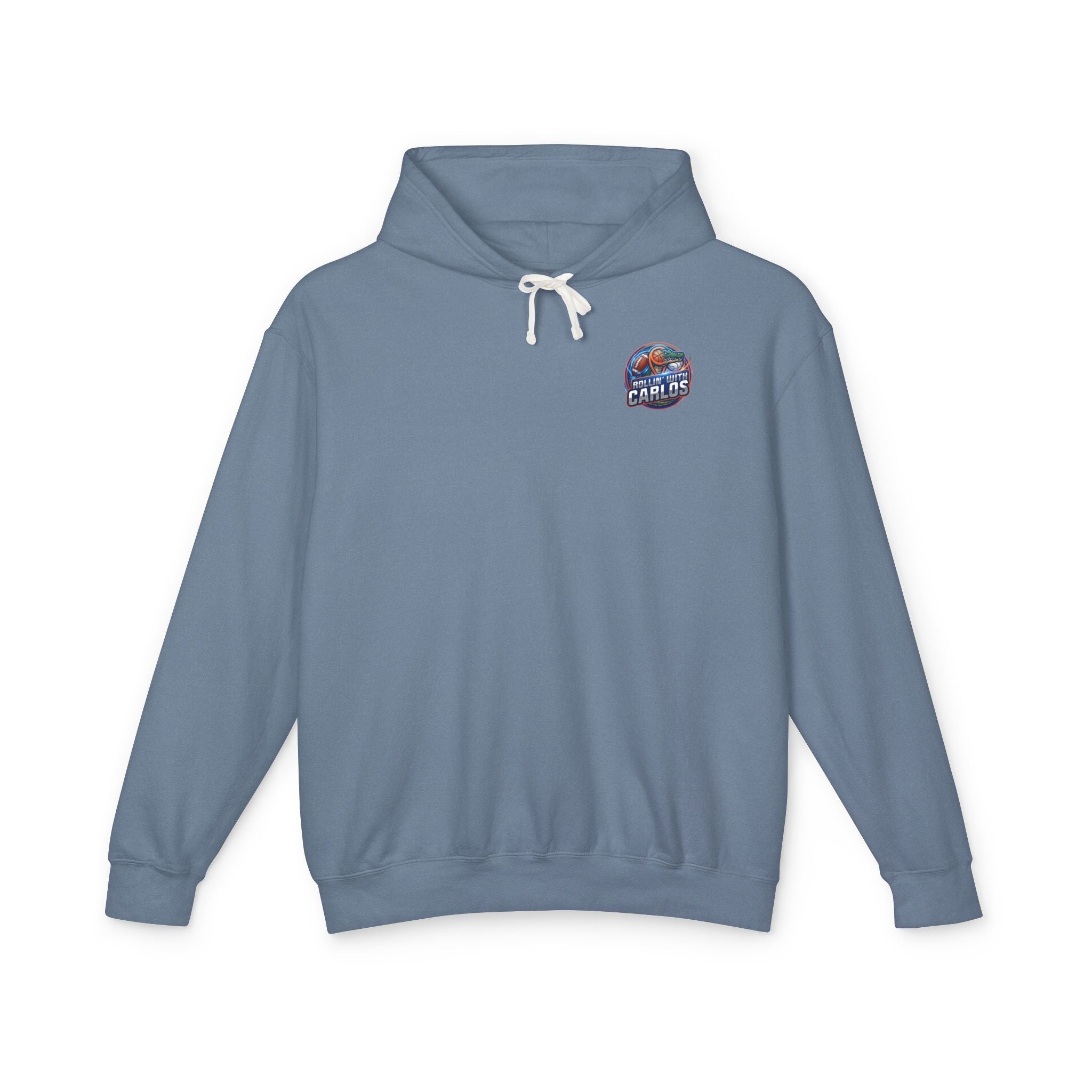 Hoodie • Rollin' with Carlos Vintage Racing Graphic Lightweight Hoodie