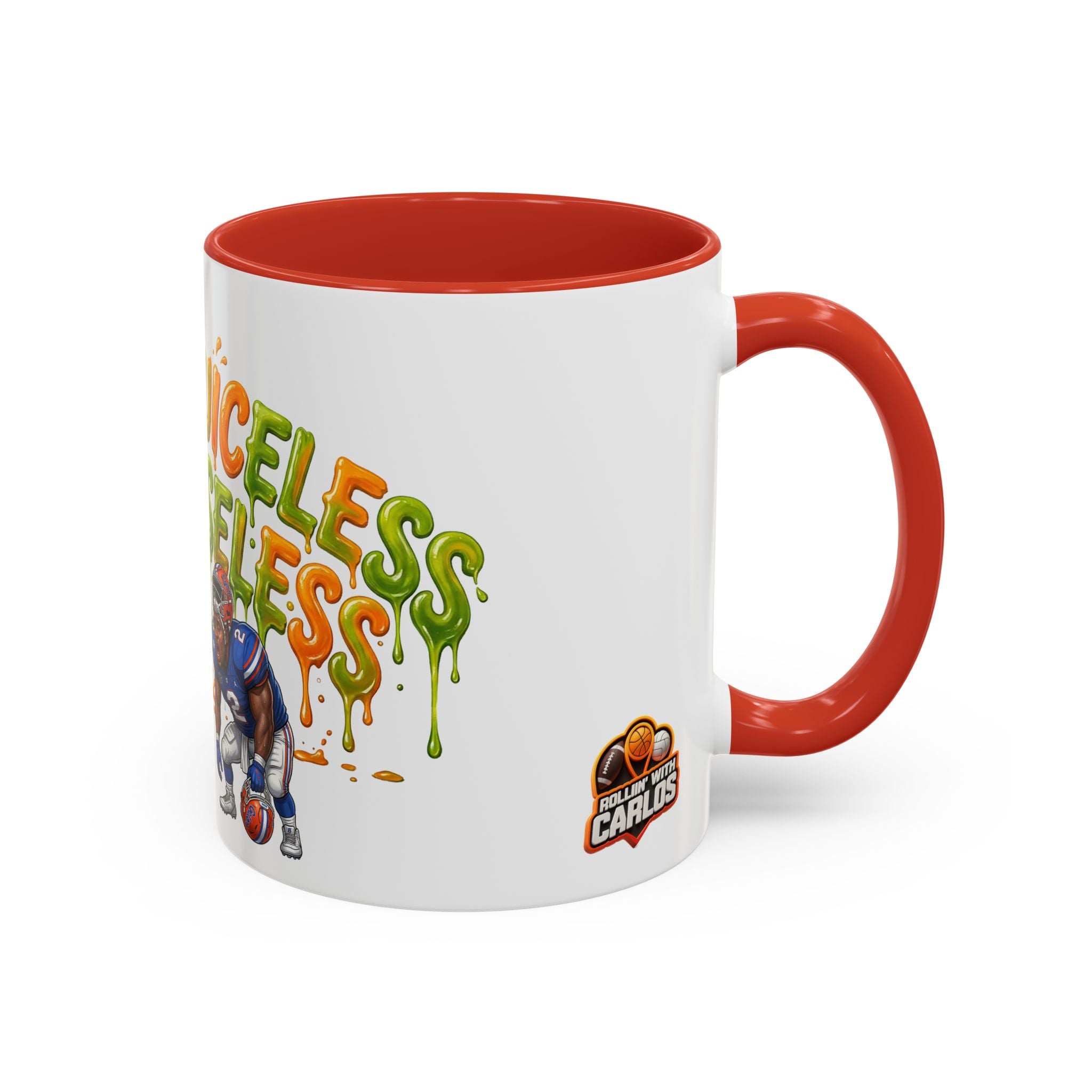Your Juiceless, Your Useless Football Players Mug | Accent Coffee Mug