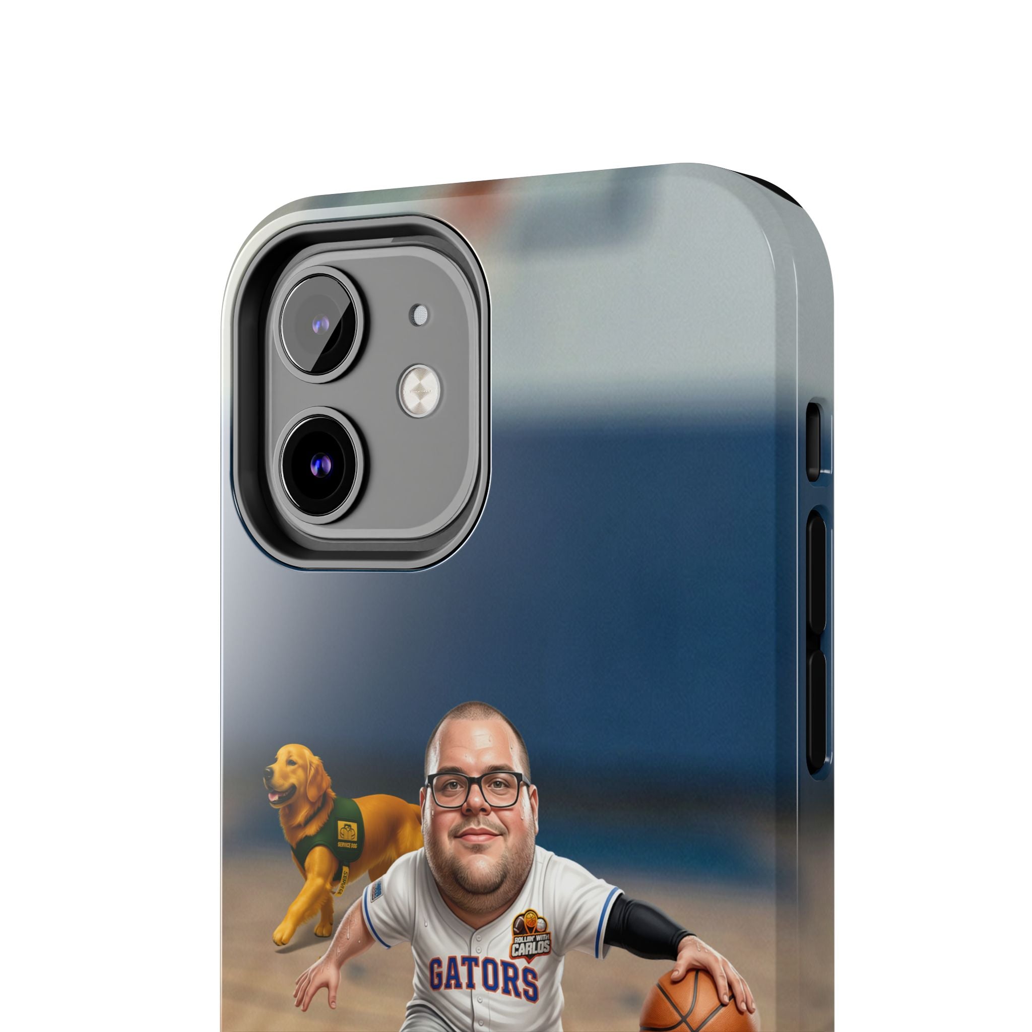 Caricature Basketball Player Phone Case | Custom Portrait Sports Design