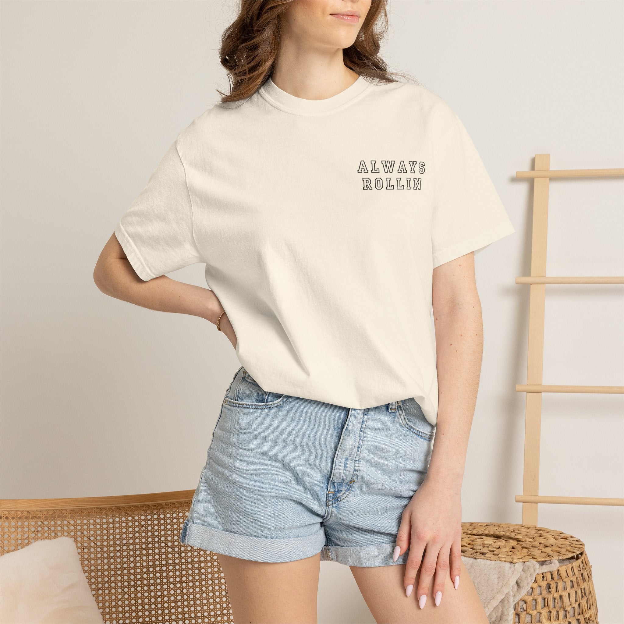 Always Rollin T-Shirt — Retro Graphic Tee