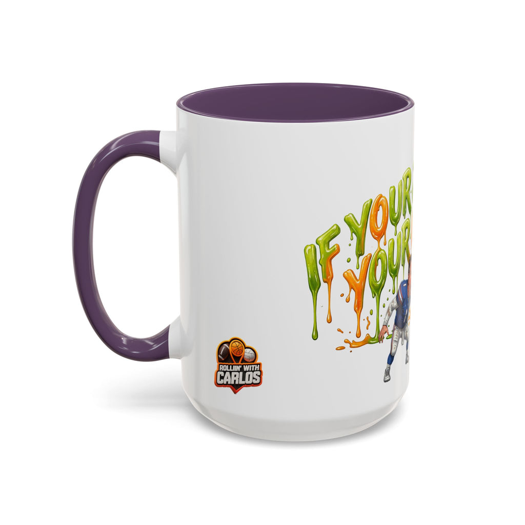 Your Juiceless, Your Useless Football Players Mug | Accent Coffee Mug